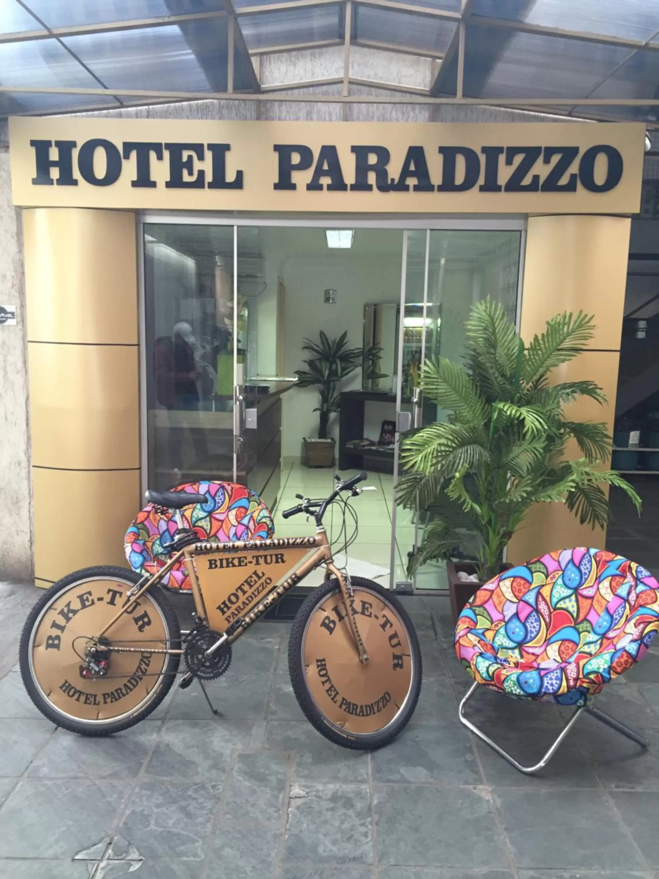 Property Logo/Sign in Hotel Paradizzo