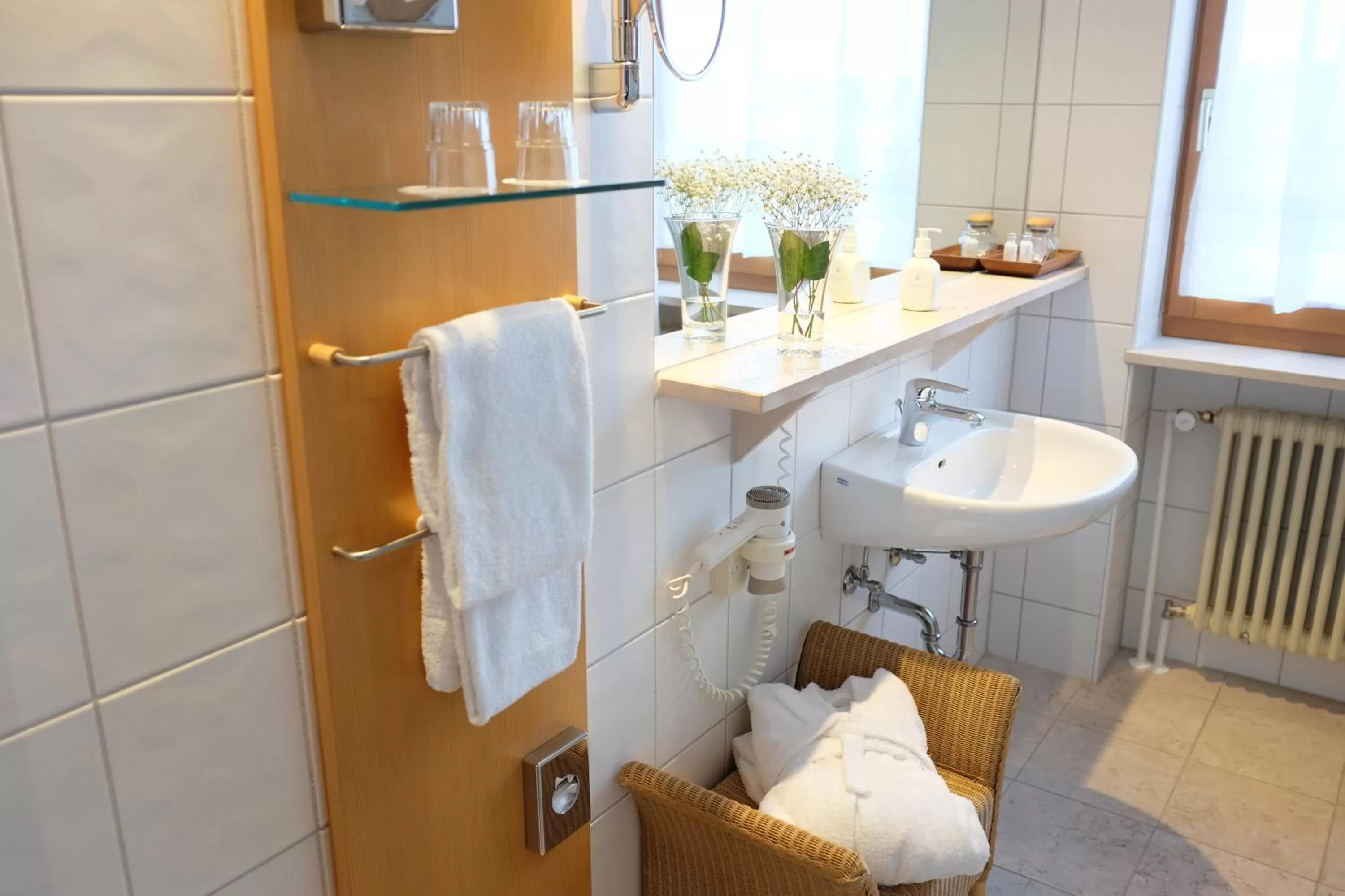 Toilet, Bathroom in Romantik Hotel Hirschen