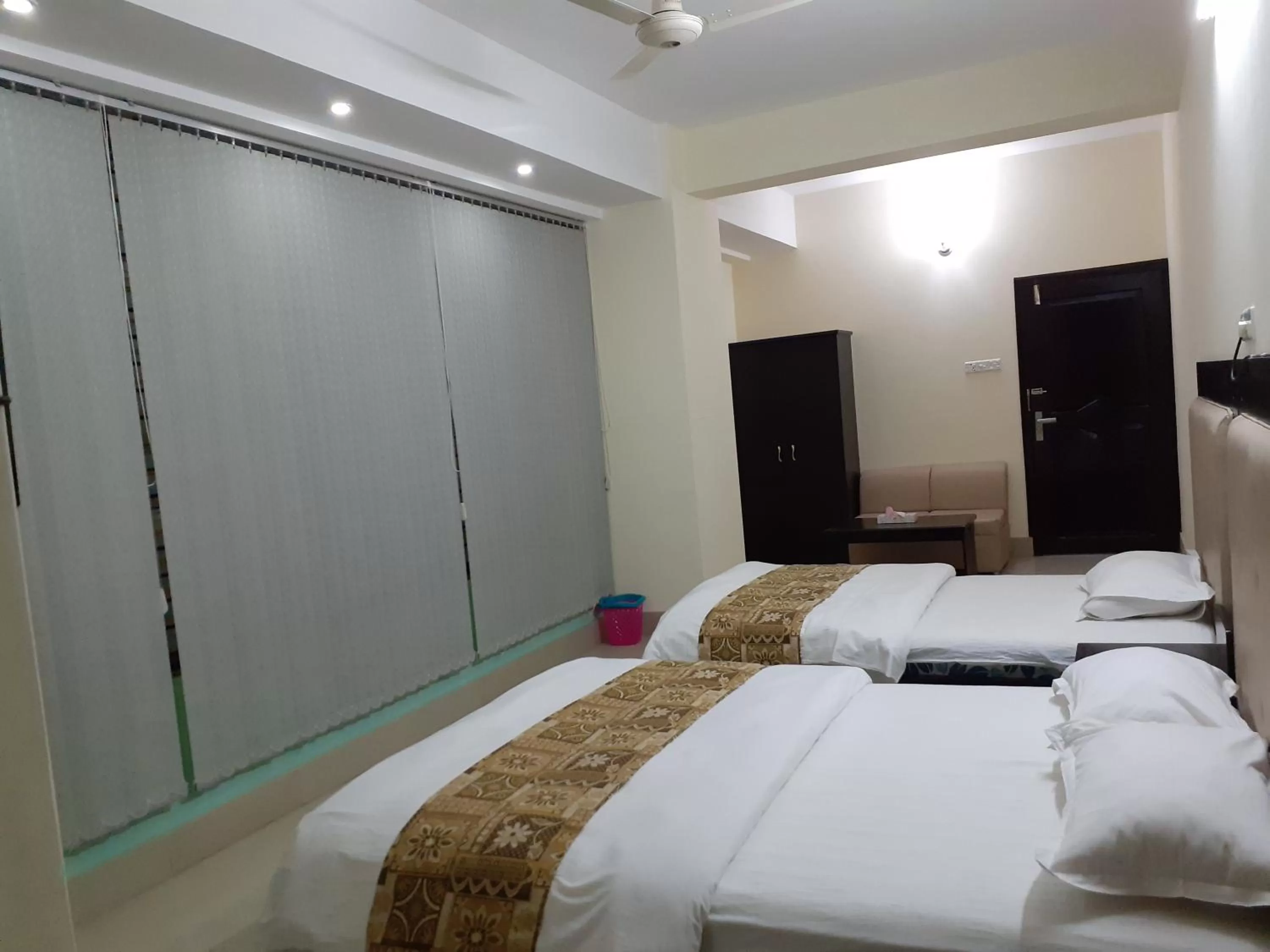 Bed in Grand Surma Hotel