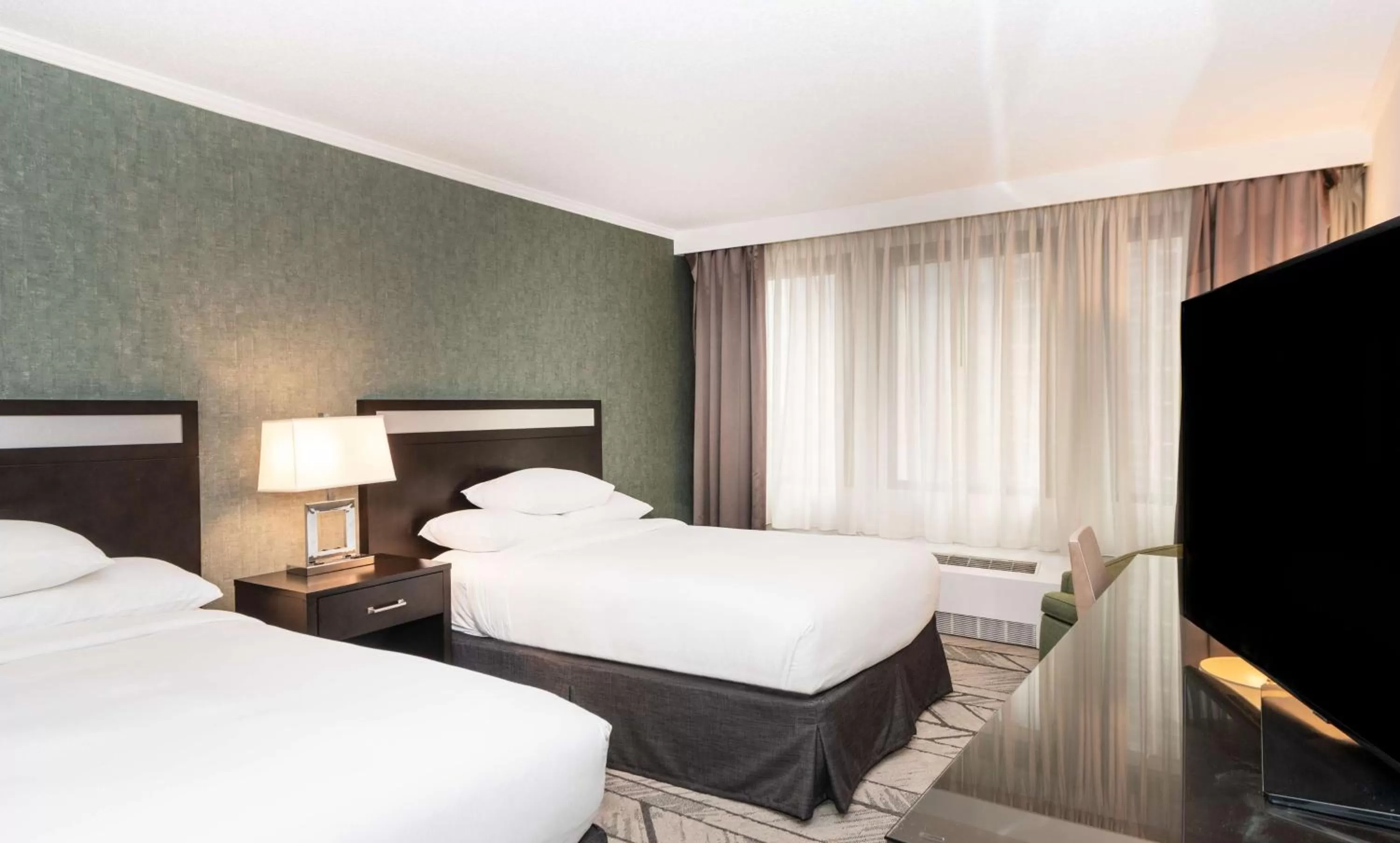 Double Room with Two Double Beds - Hearing Accessible/Non-Smoking  in DoubleTree by Hilton Newark Penn Station, NJ