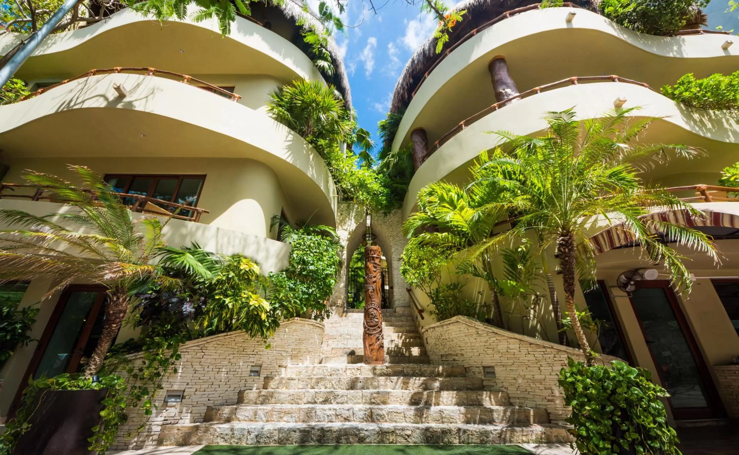 Property building in Maya Villa Condo Hotel and Beachclub