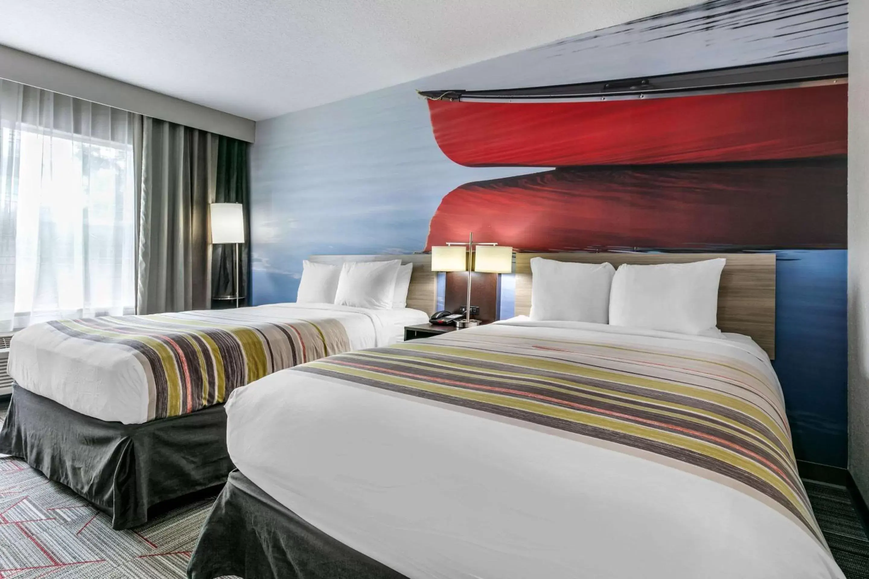 Queen Room with Two Queen Beds - Non-Smoking in Clarion Pointe Columbus-Bradley Park Queen Room with Two Queen Beds - Non-Smoking in Clarion Pointe Columbus-Bradley Park