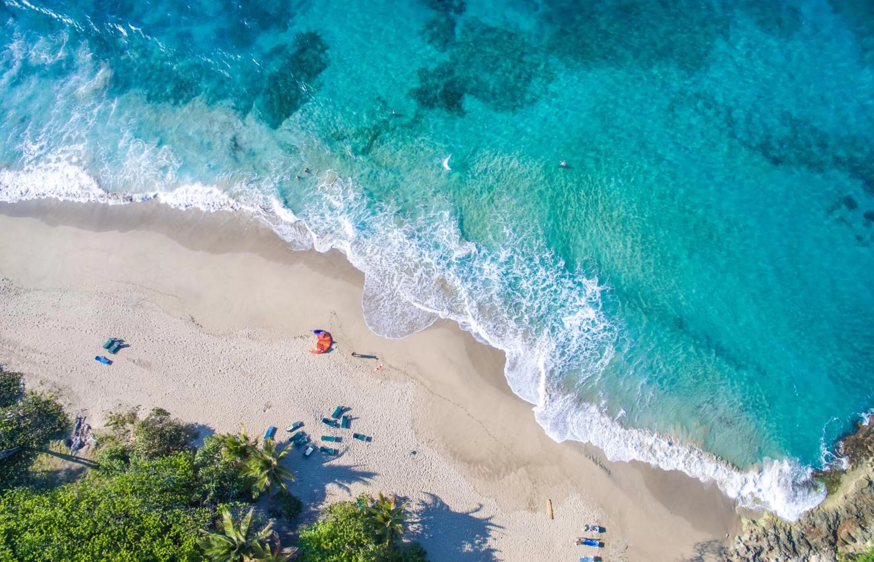Bird's eye view in Cabarete Maravilla Eco Lodge Boutique Beach Surf Encuentro, Kite, by AA Crypto Group