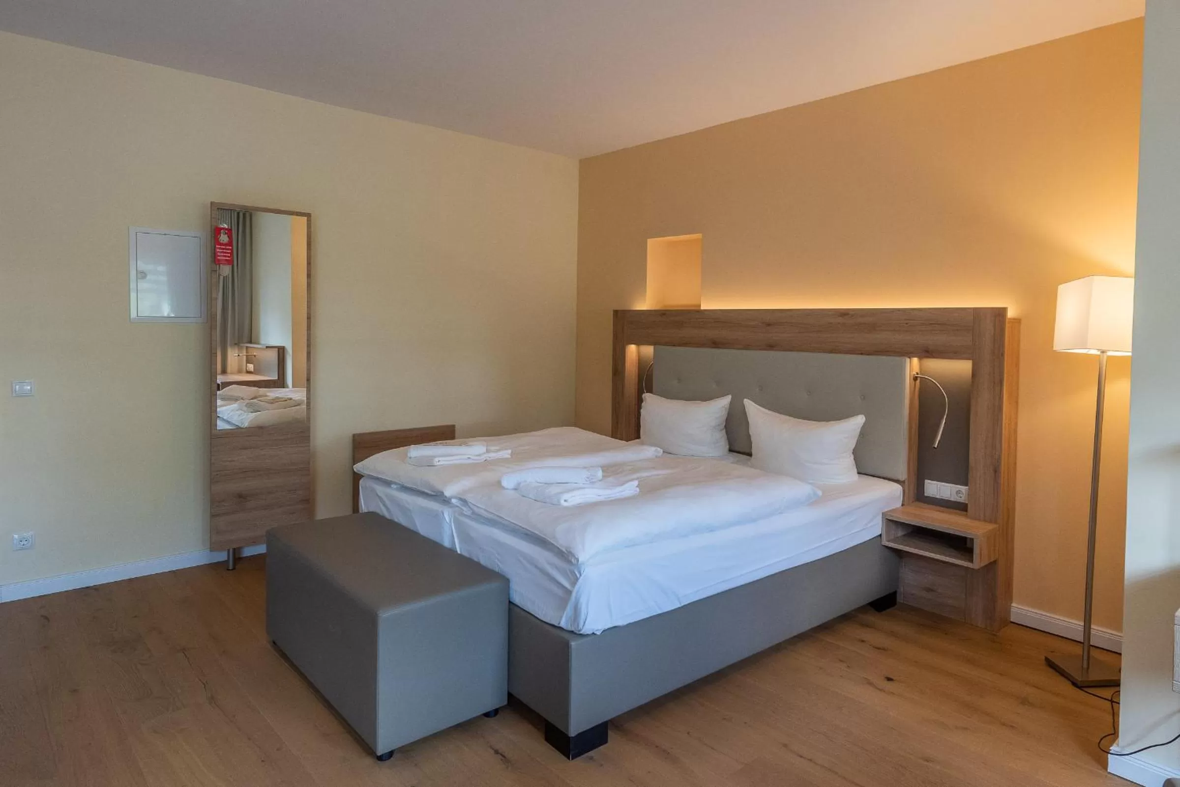 Bed in Struck Landhotel & SPA