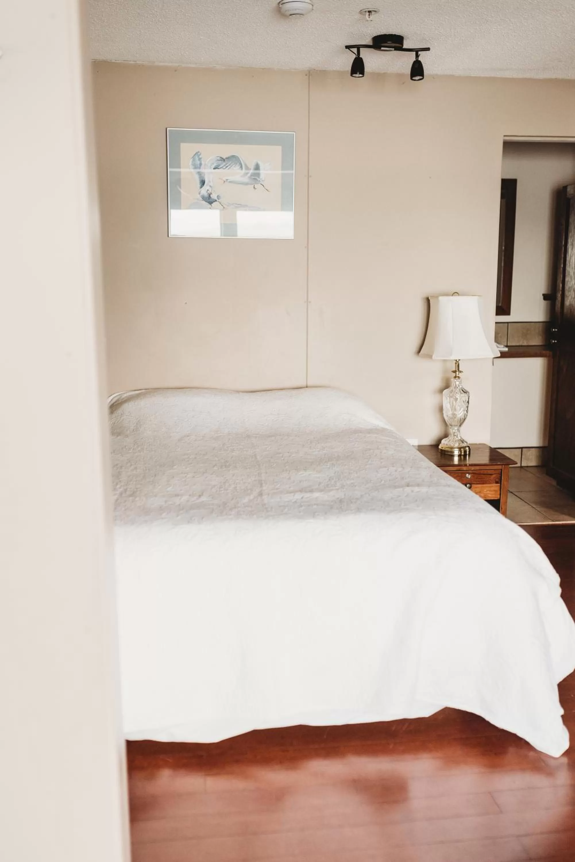 Bed in The Oceanfront Hotel