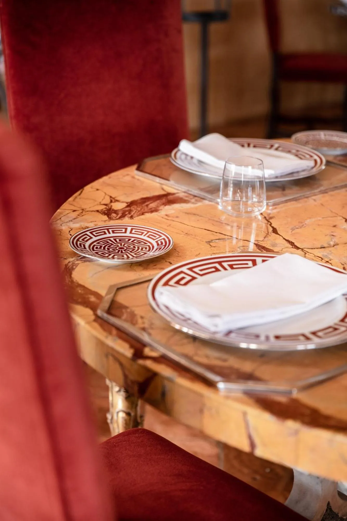 Restaurant/places to eat in La Posta Vecchia Hotel