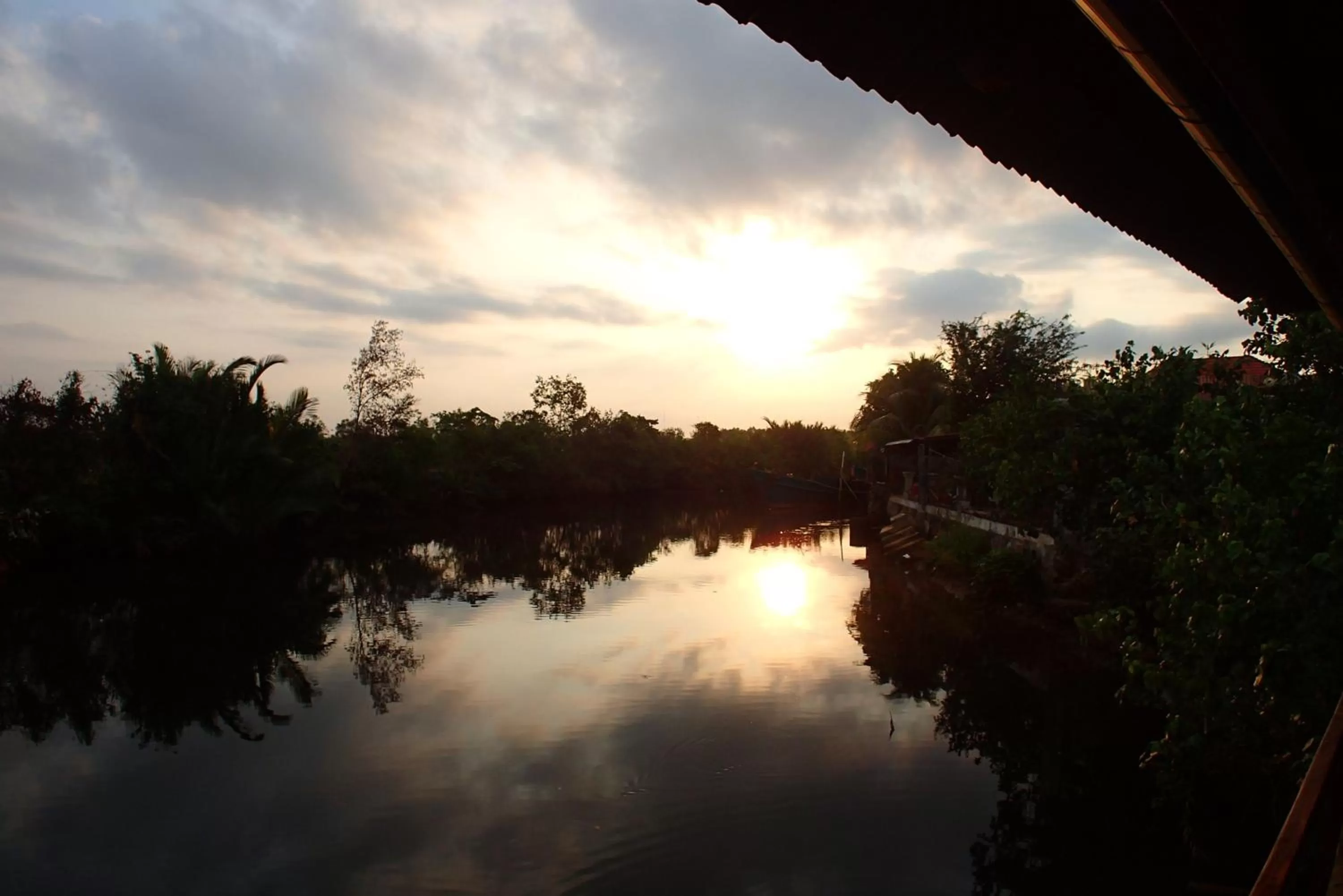 River view in Kampot Cabana