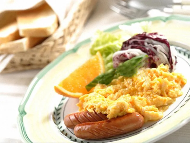 American breakfast in Athena Kaigetsu