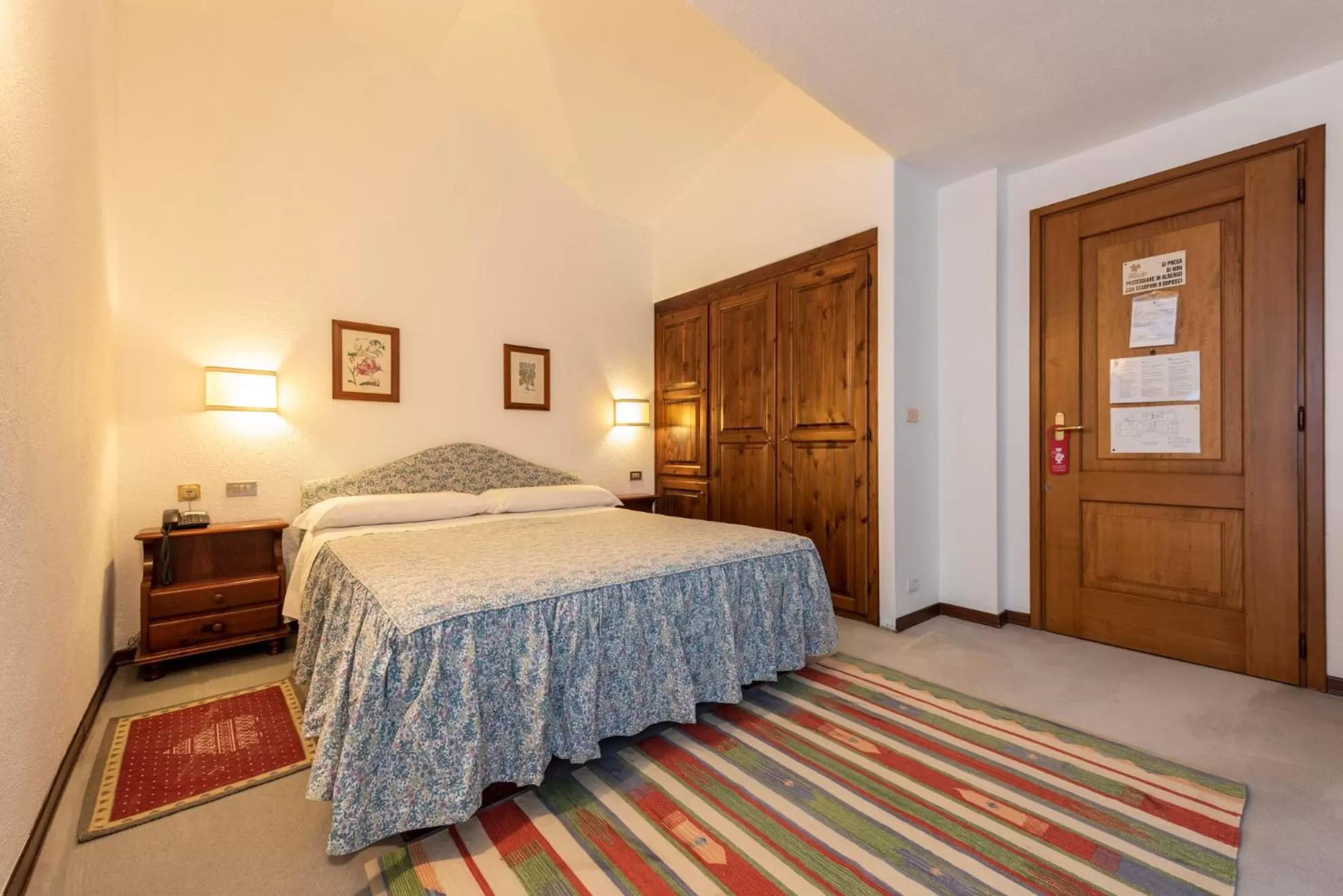 Bed in Hotel Triolet