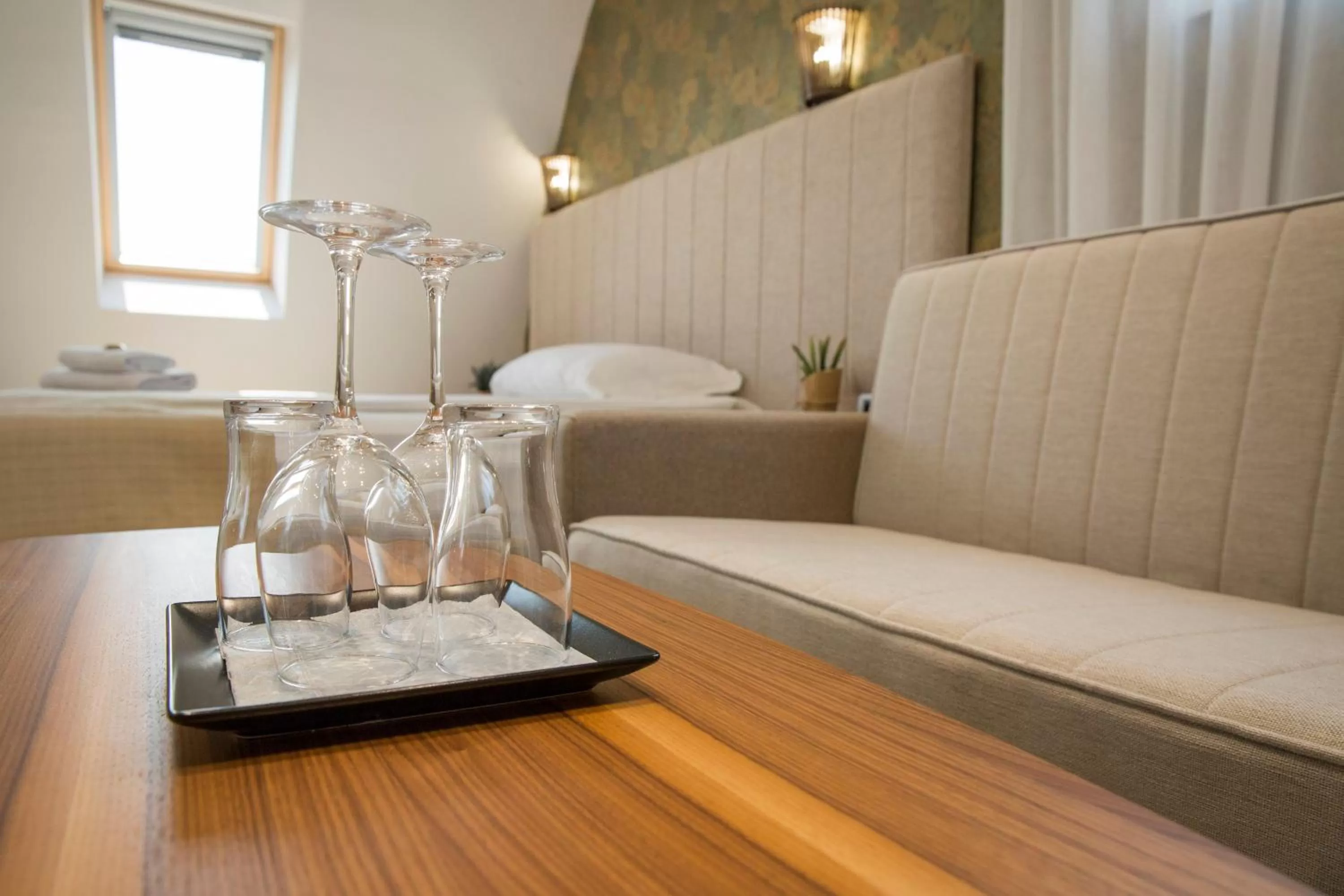 Seating area in Garni Boutique Hotel Arta