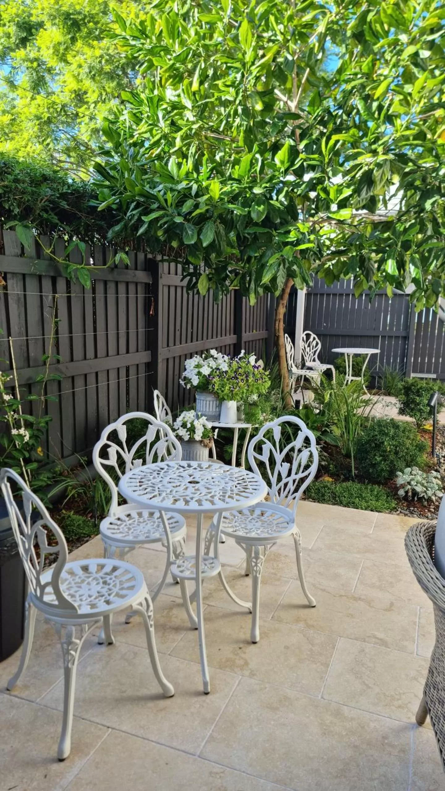 Patio in Edward Lodge New Fam