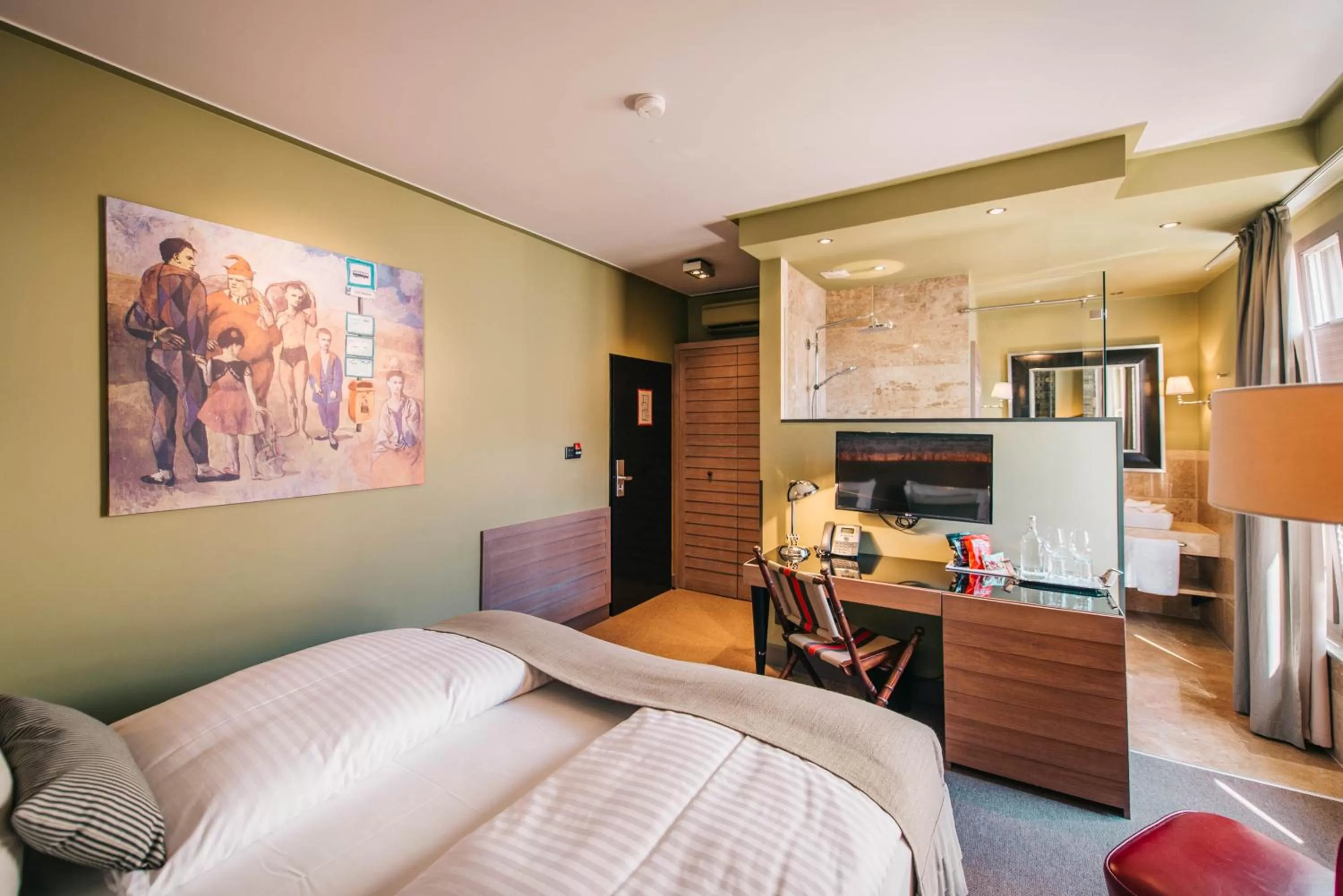 Bed in BALTAZÁR Boutique Hotel