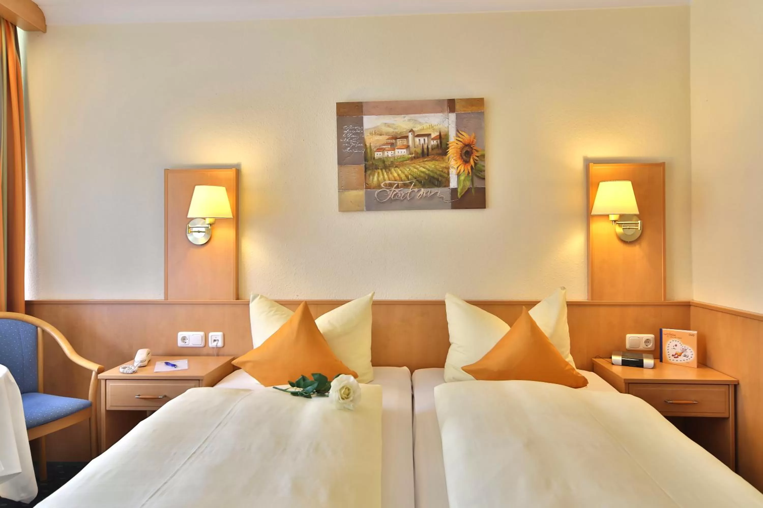 Bed in Thermen-Hotel Rottaler Hof