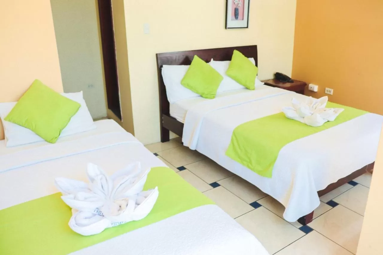 Bed in Hostal Carliza