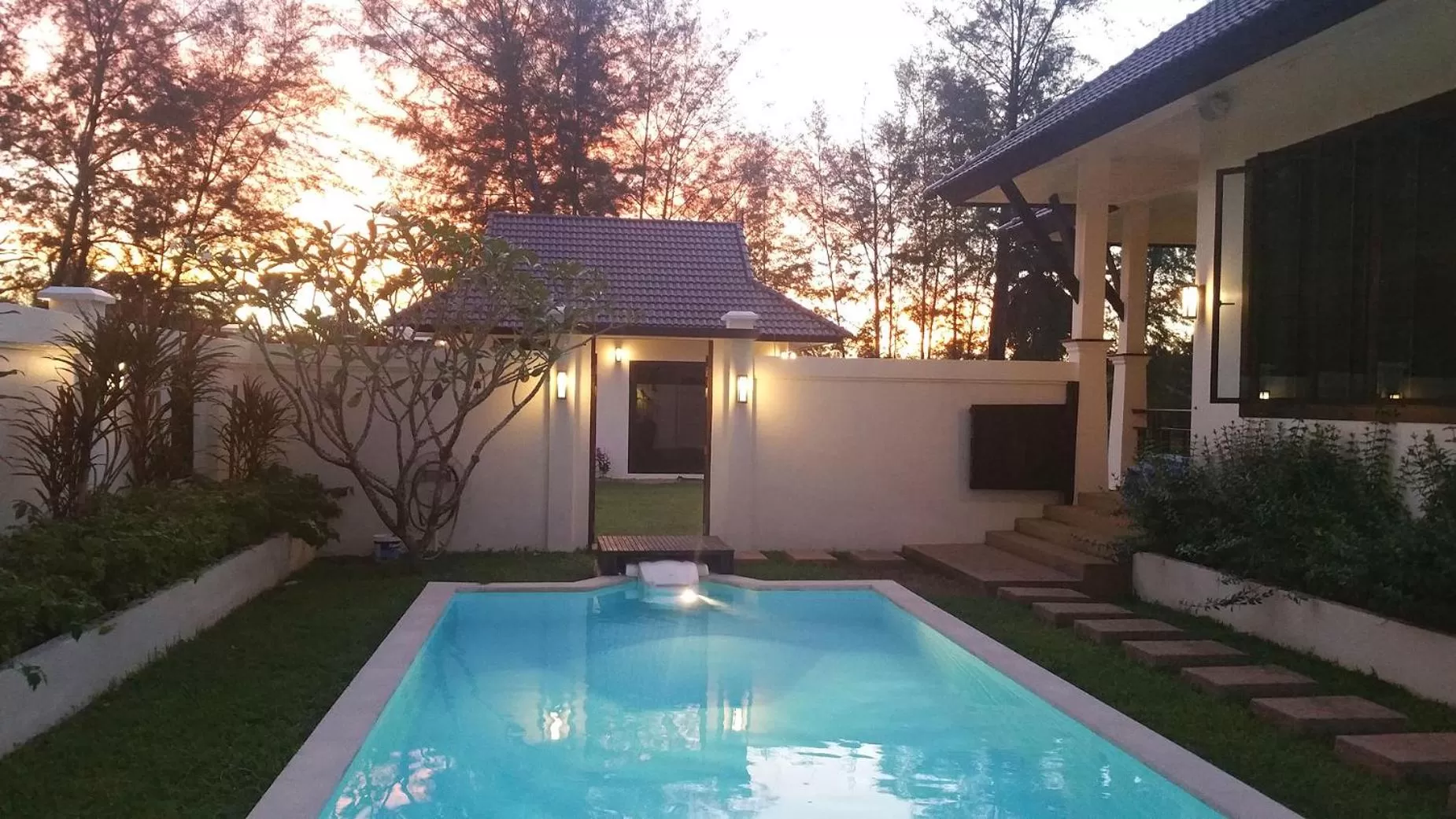 Pool view in ThaiLife Wellness & Meditation Resort- SHA Plus