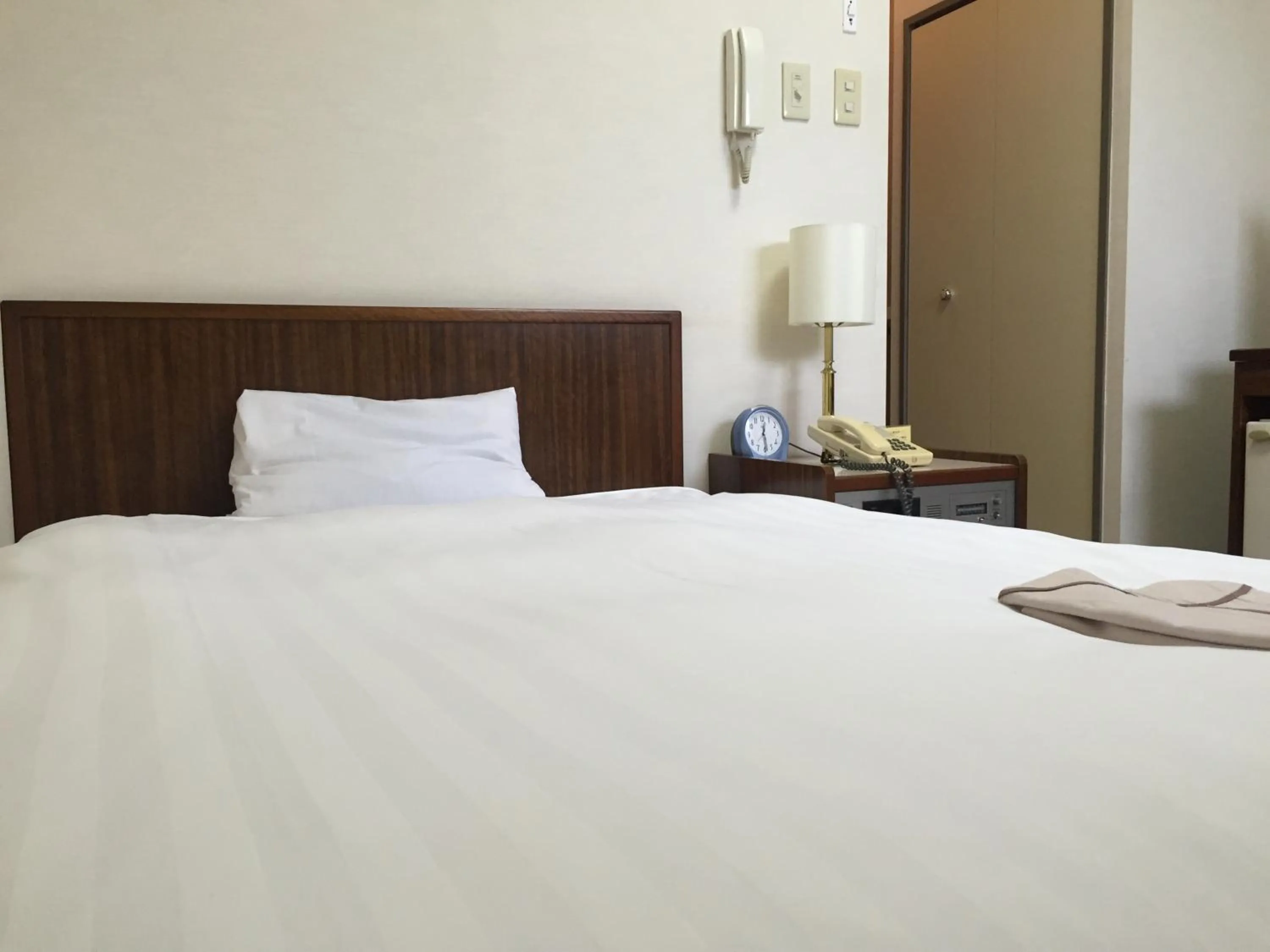 Bed in Sky Heart Hotel Kawasaki