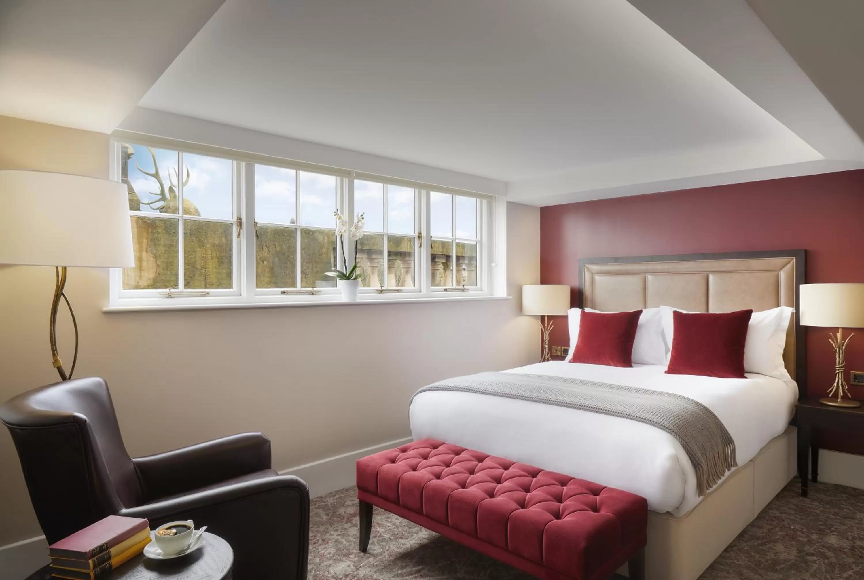 Bedroom, Bed in Buxton Crescent