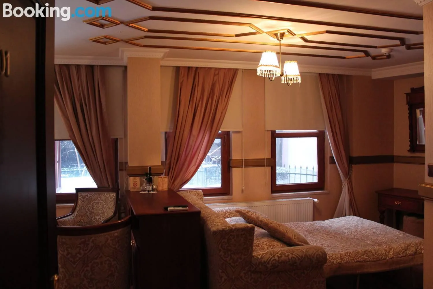 Bed in Aruna Boutique Hotel