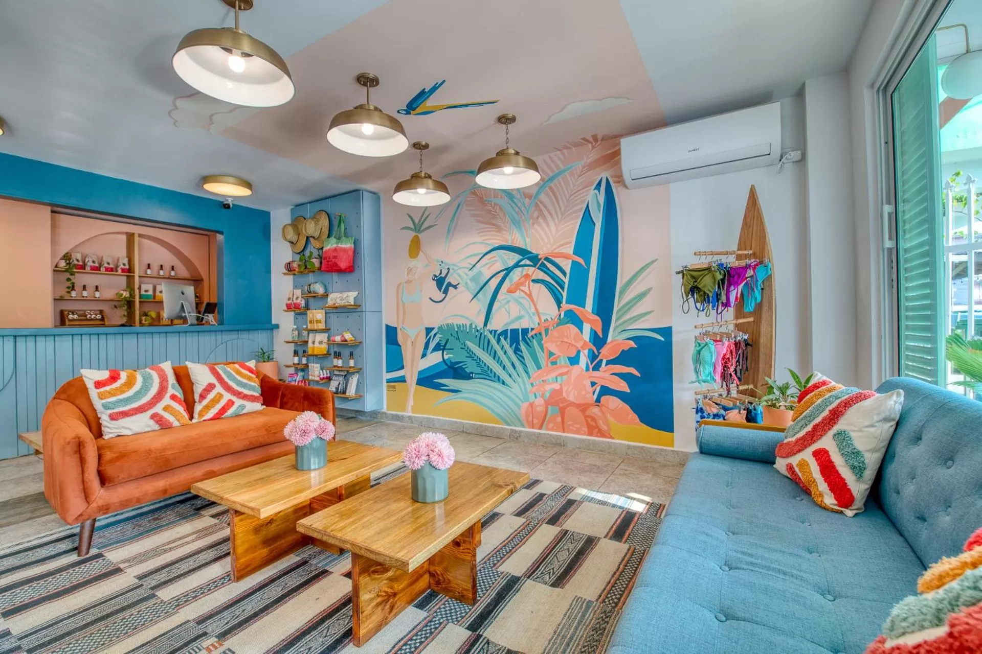 Living room in Bocas Paradise Hotel