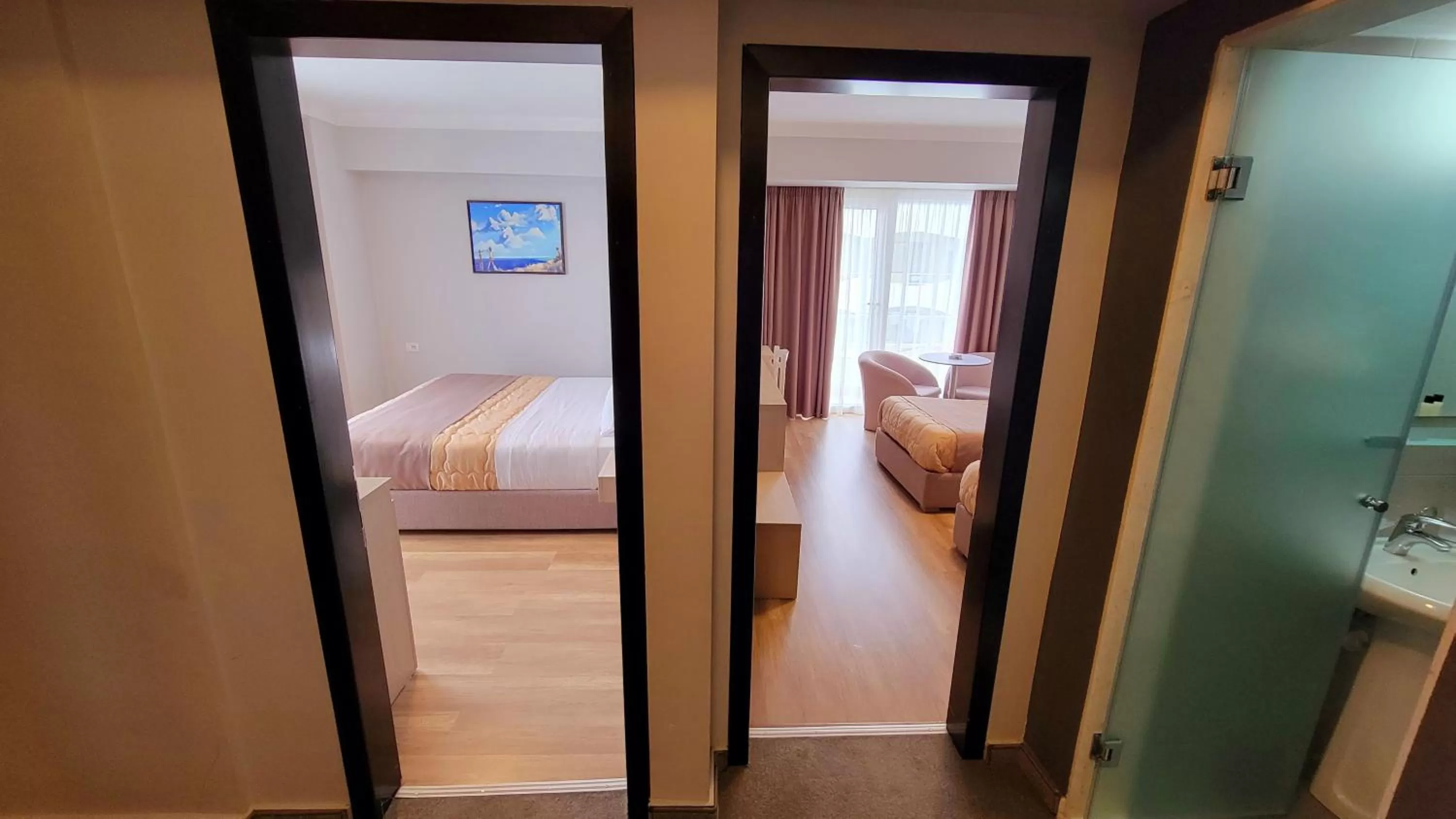 Bed in Hotel Enkelana