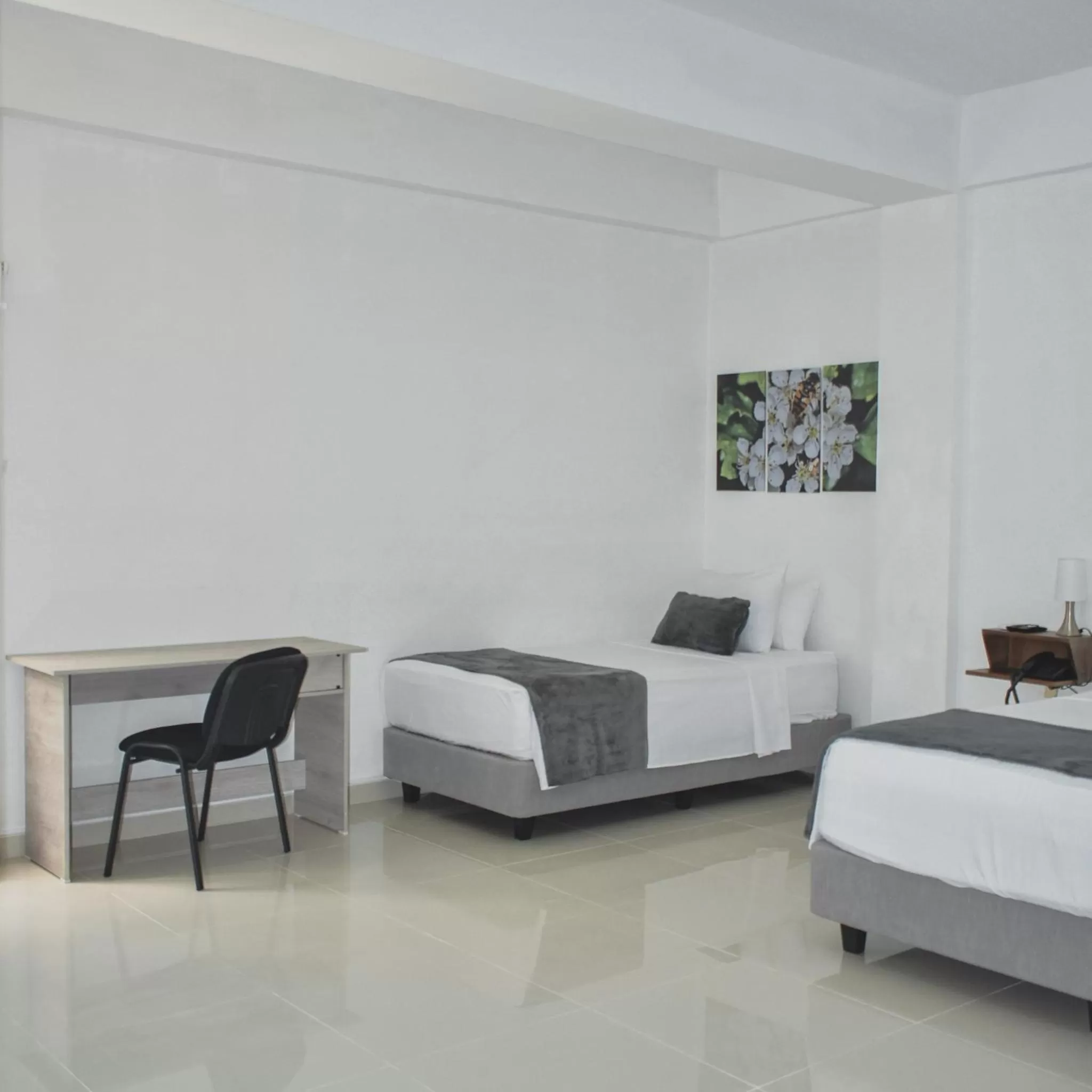 Bed in Hotel El Marqués De Manga