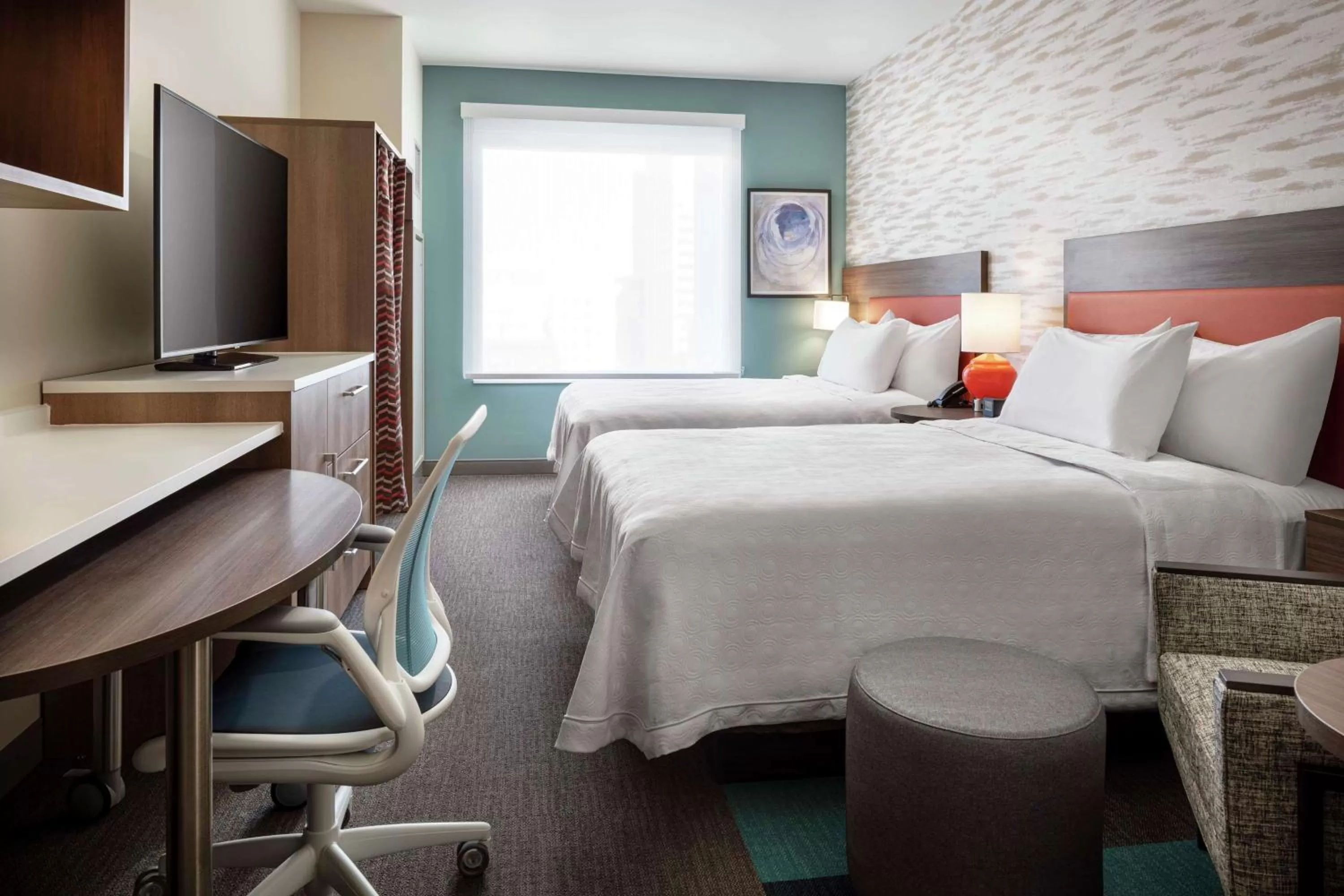 Bedroom, Bed in Home2 Suites By Hilton Denver Downtown Convention Center