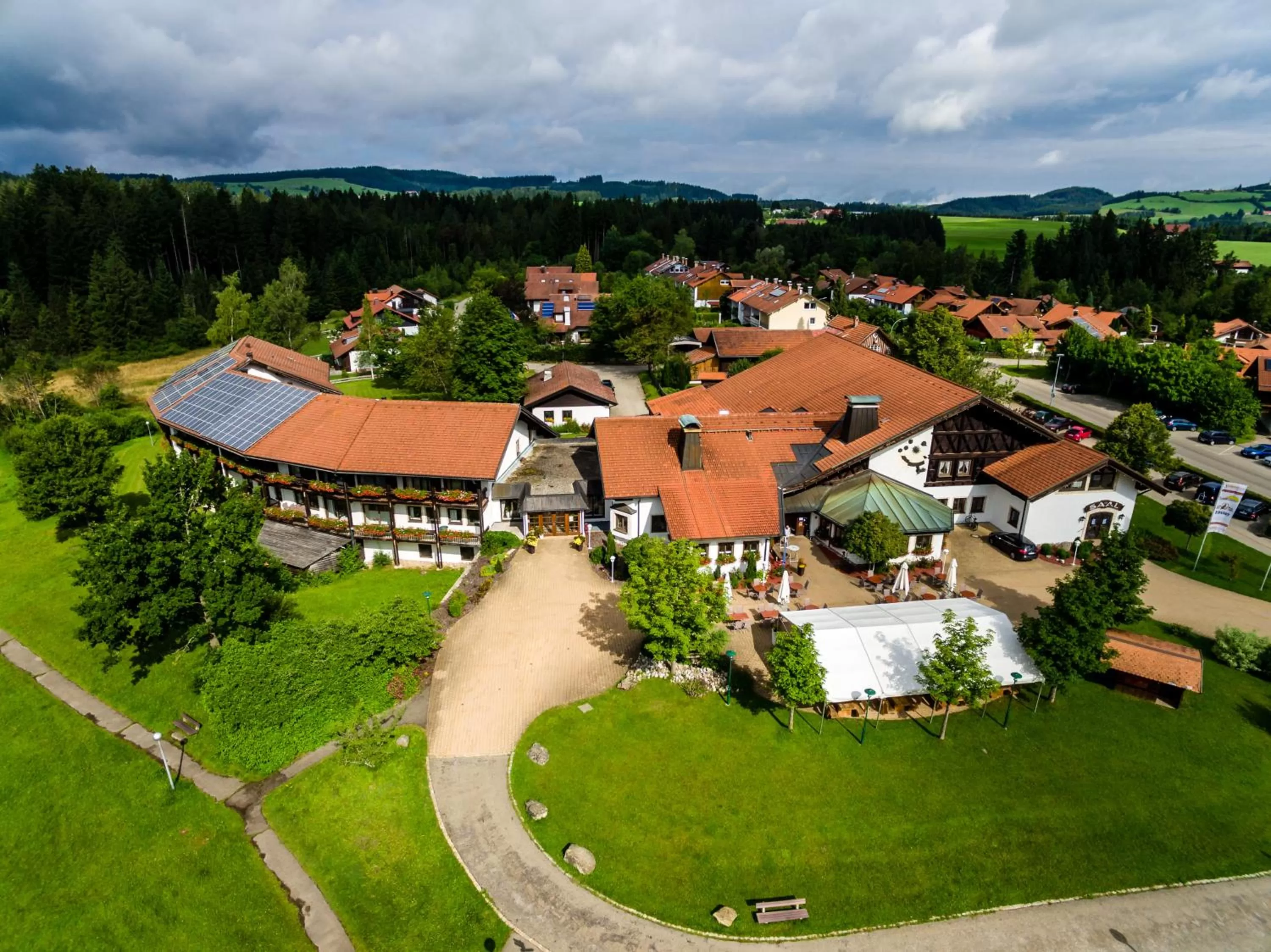 Bird's eye view in Landhaus Sommerau