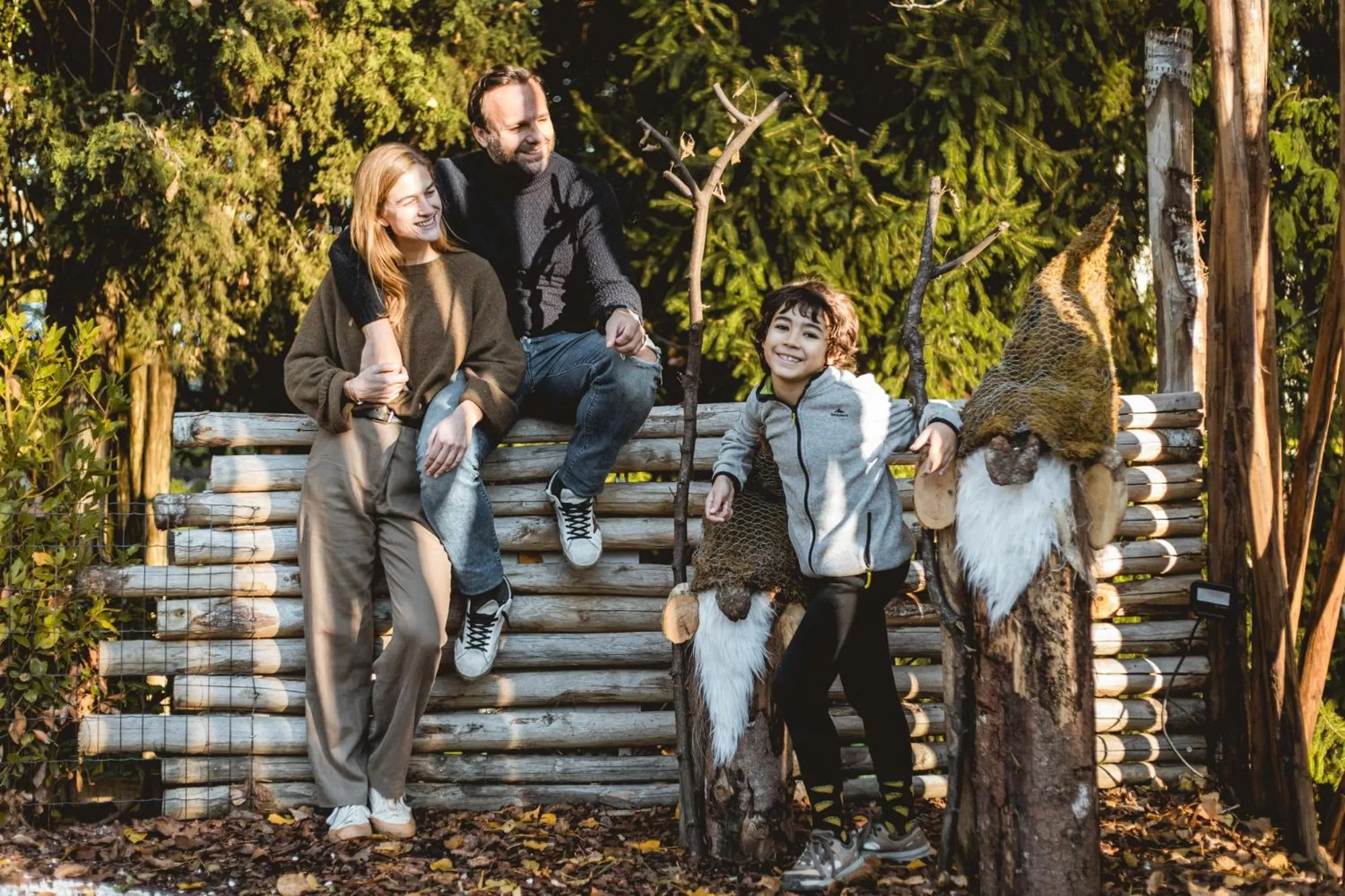 children in Villa Stecchini