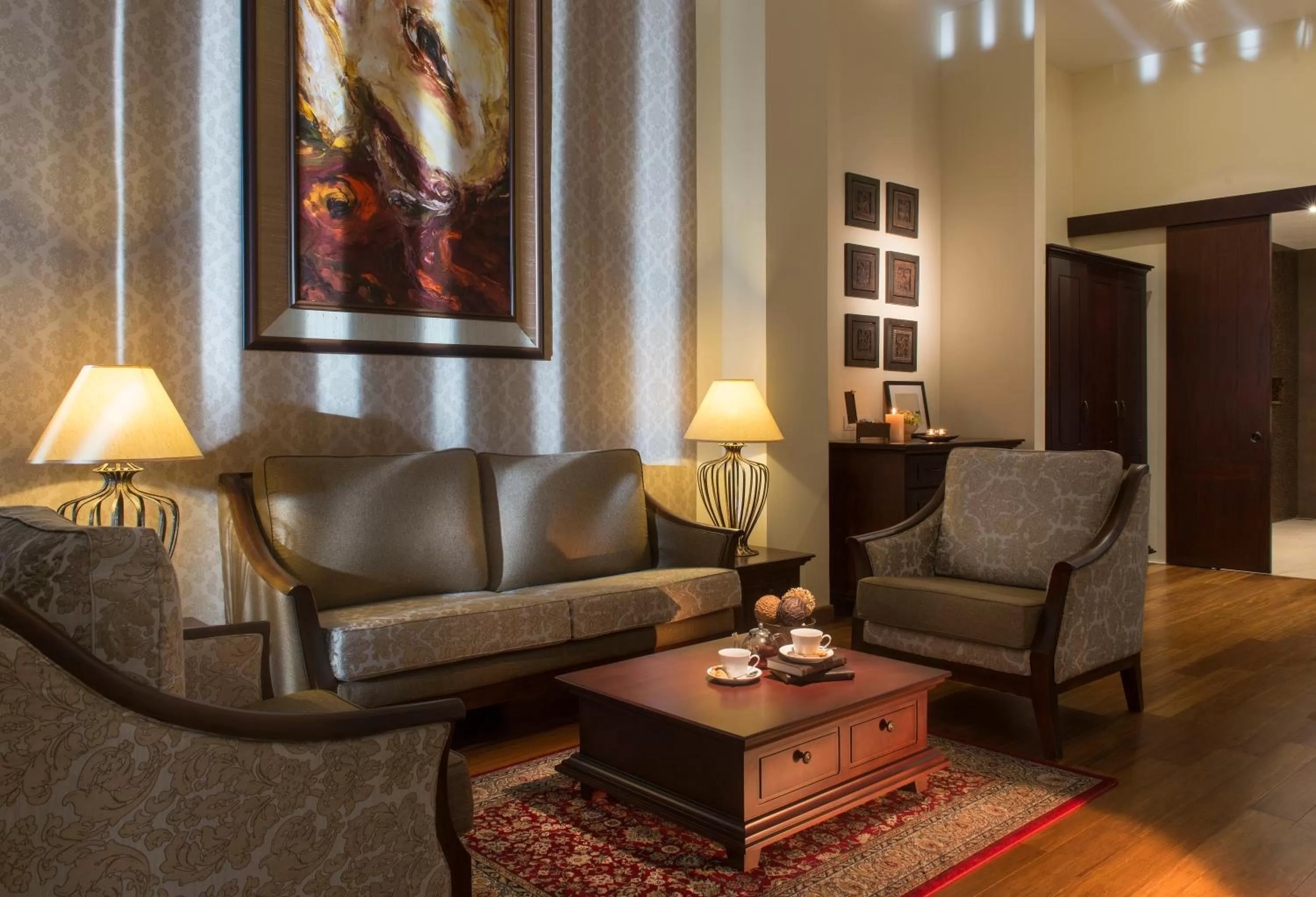 Living room in Uga Residence