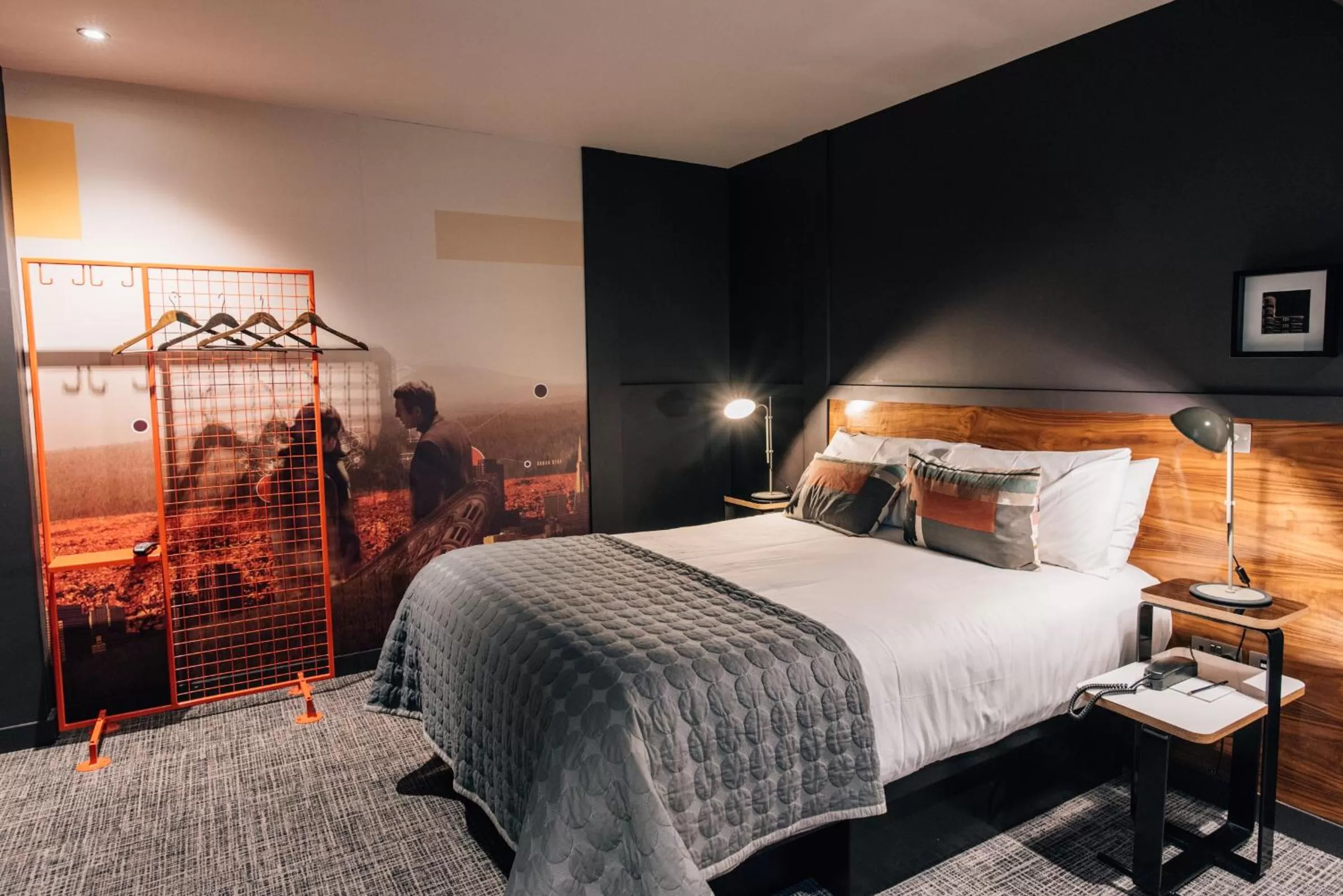 Bed in Bullitt Hotel