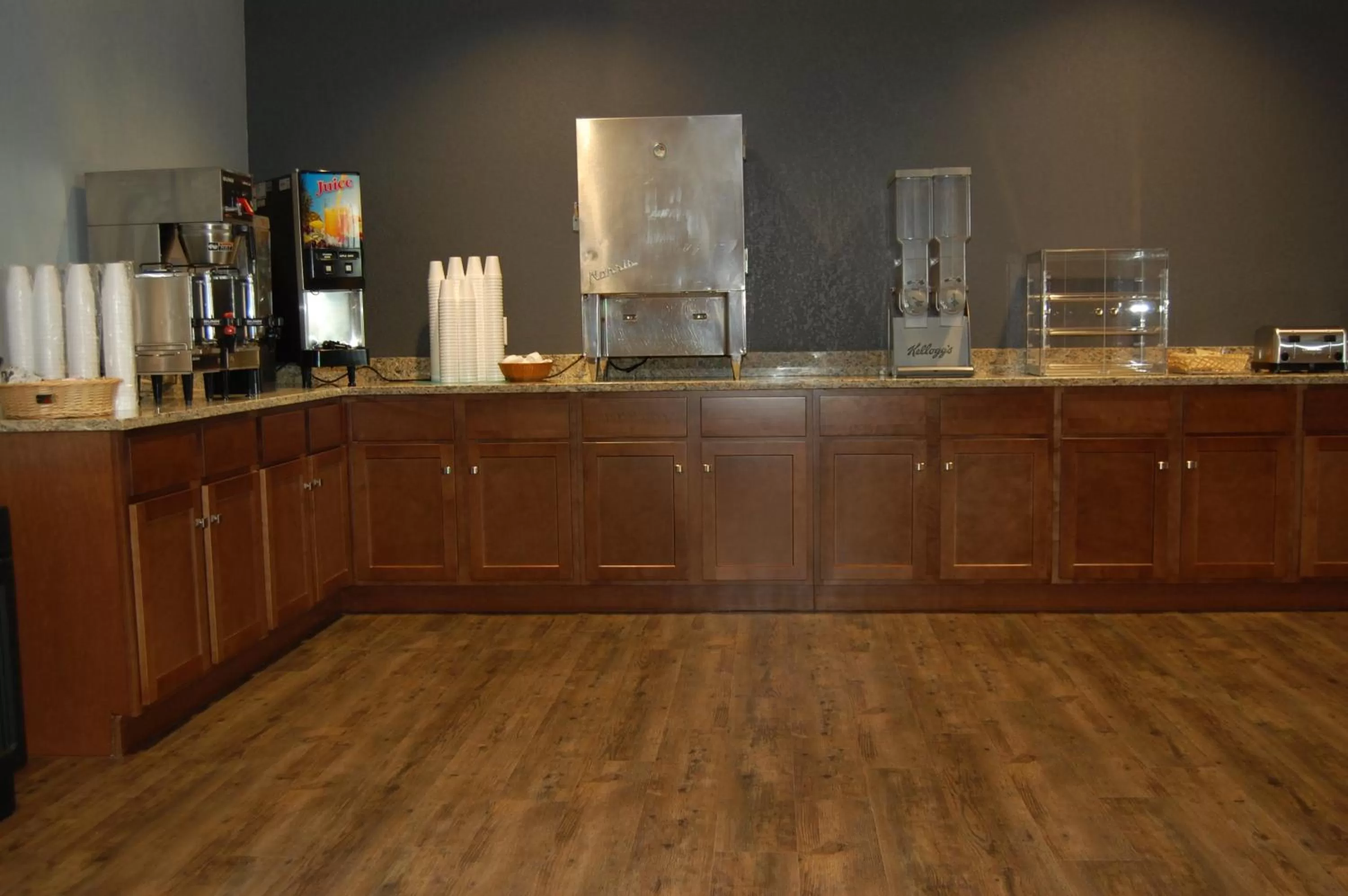 Communal kitchen in Vacation Lodge