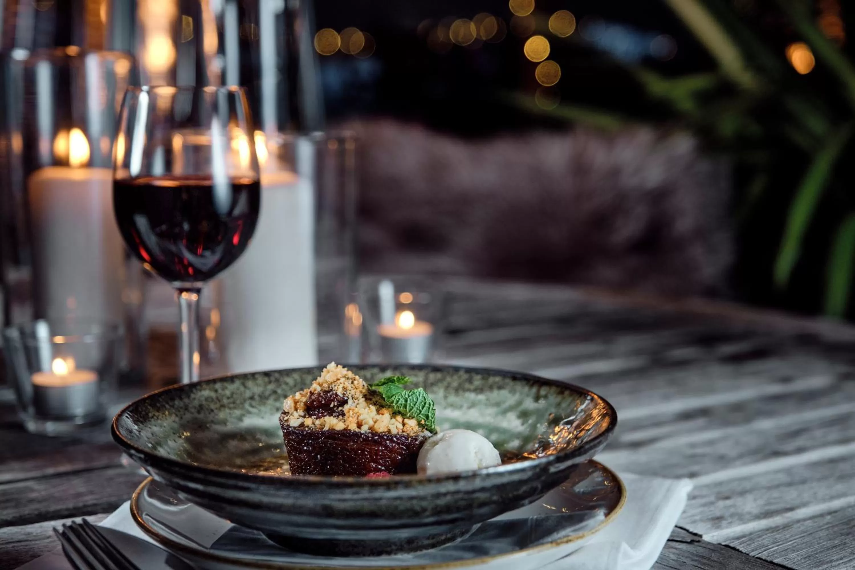 Food close-up in The Crown Inn