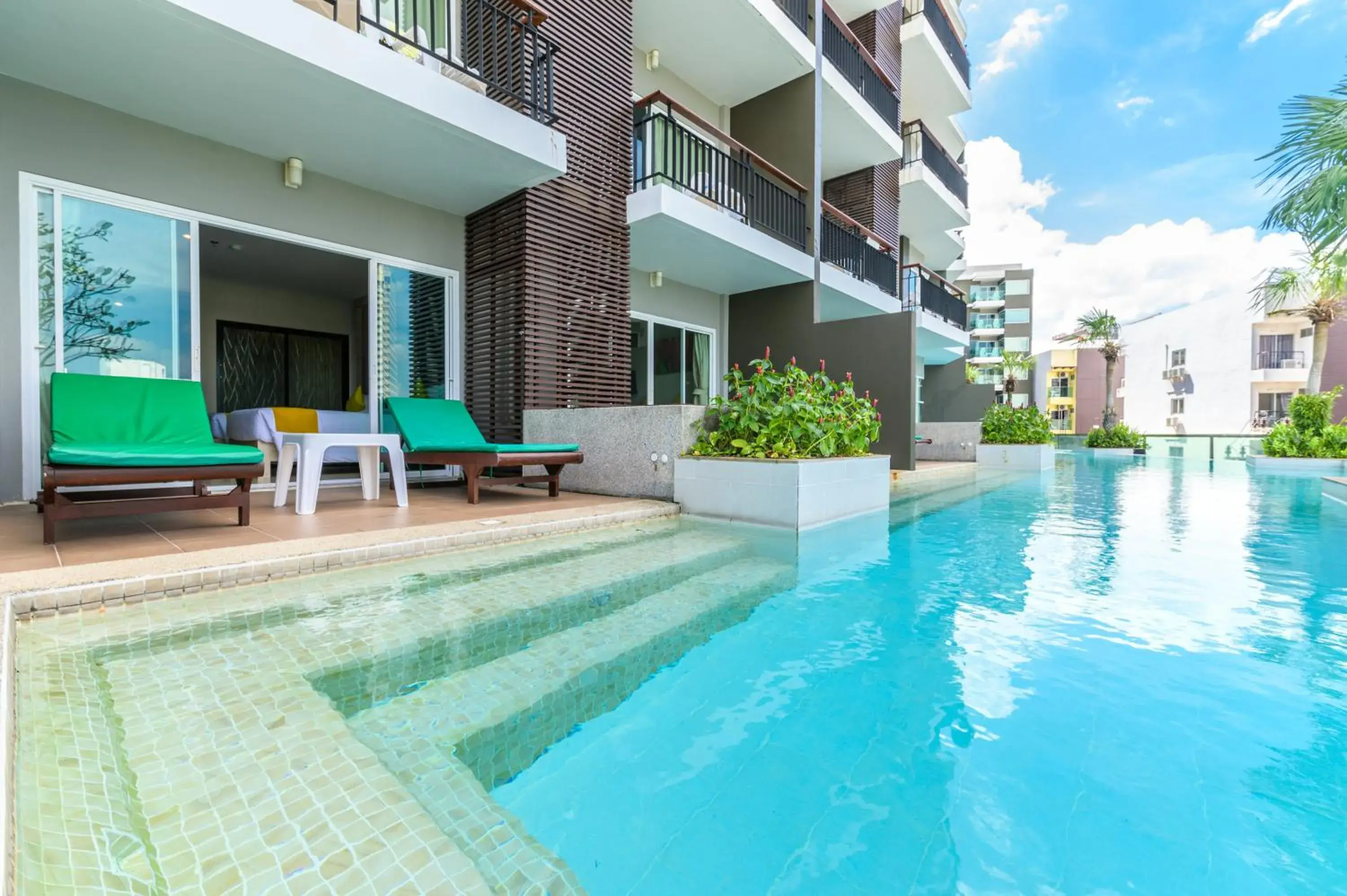 Deluxe Double or Twin Room with Pool Access in Andakira Hotel - SHA Extra Plus Deluxe Double or Twin Room with Pool Access in Andakira Hotel - SHA Extra Plus