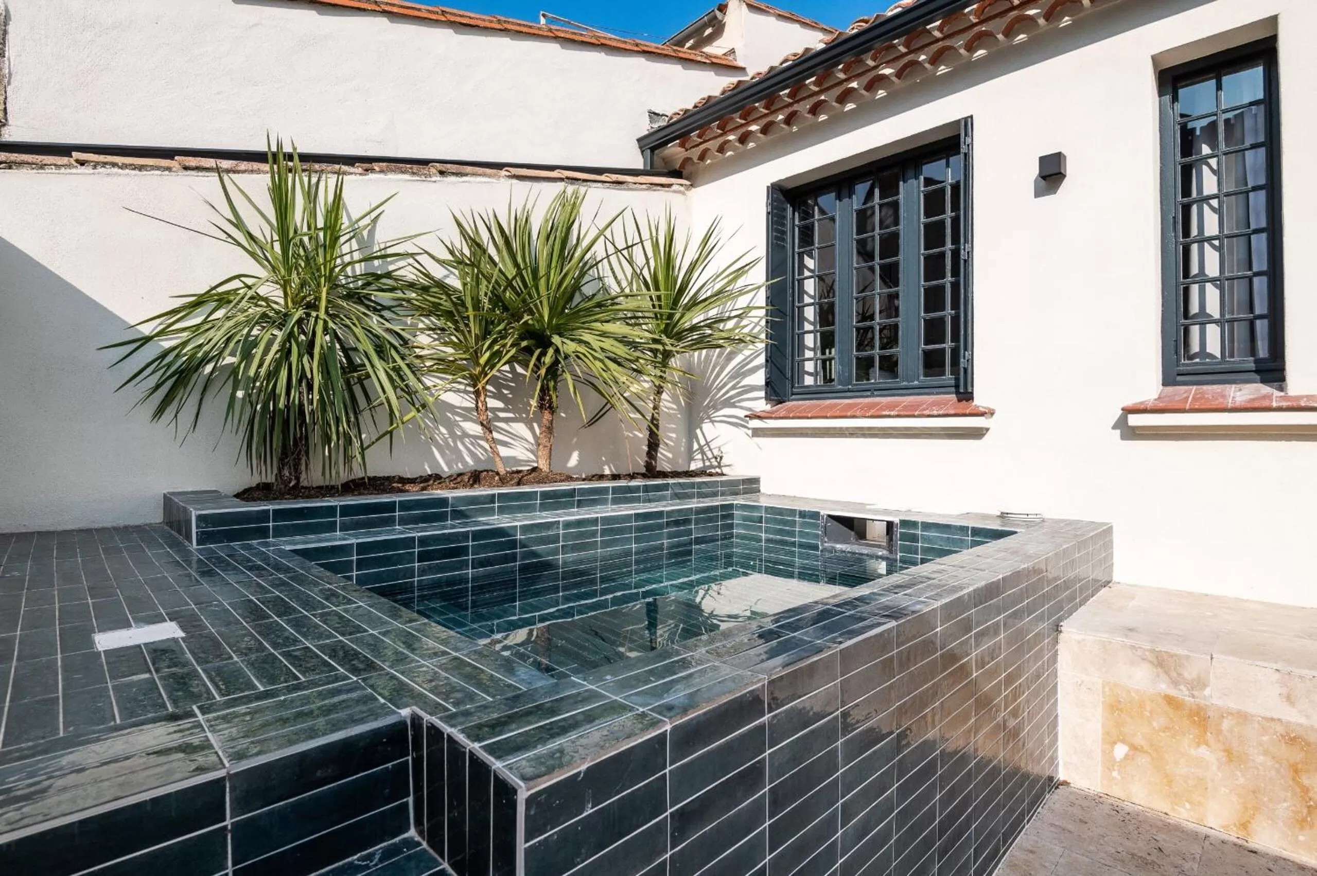 Pool view in La Maison de Jean by Maison Bacou