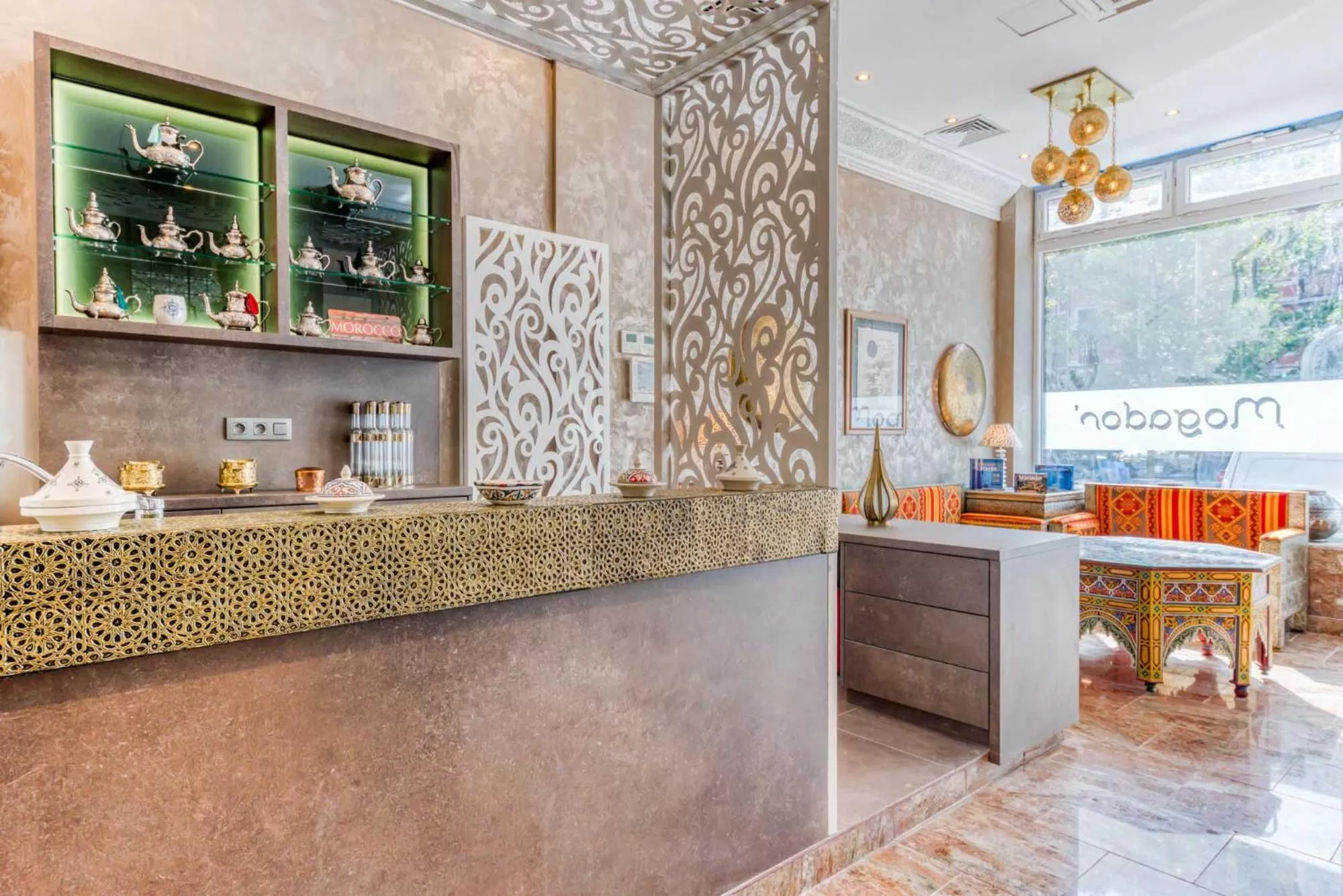 Lobby or reception in Ryad Mogador Liège