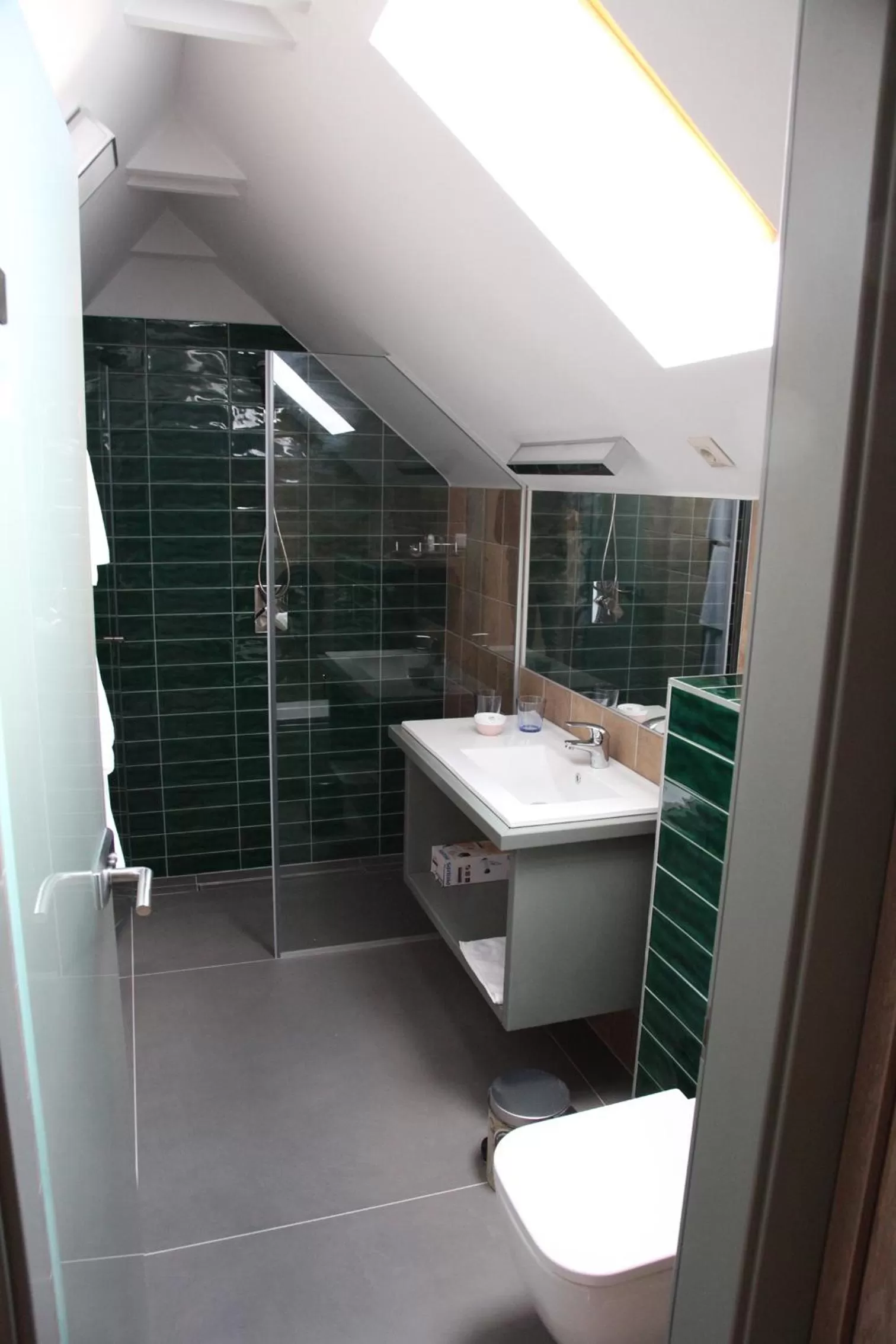 Bathroom in Portré Panzió