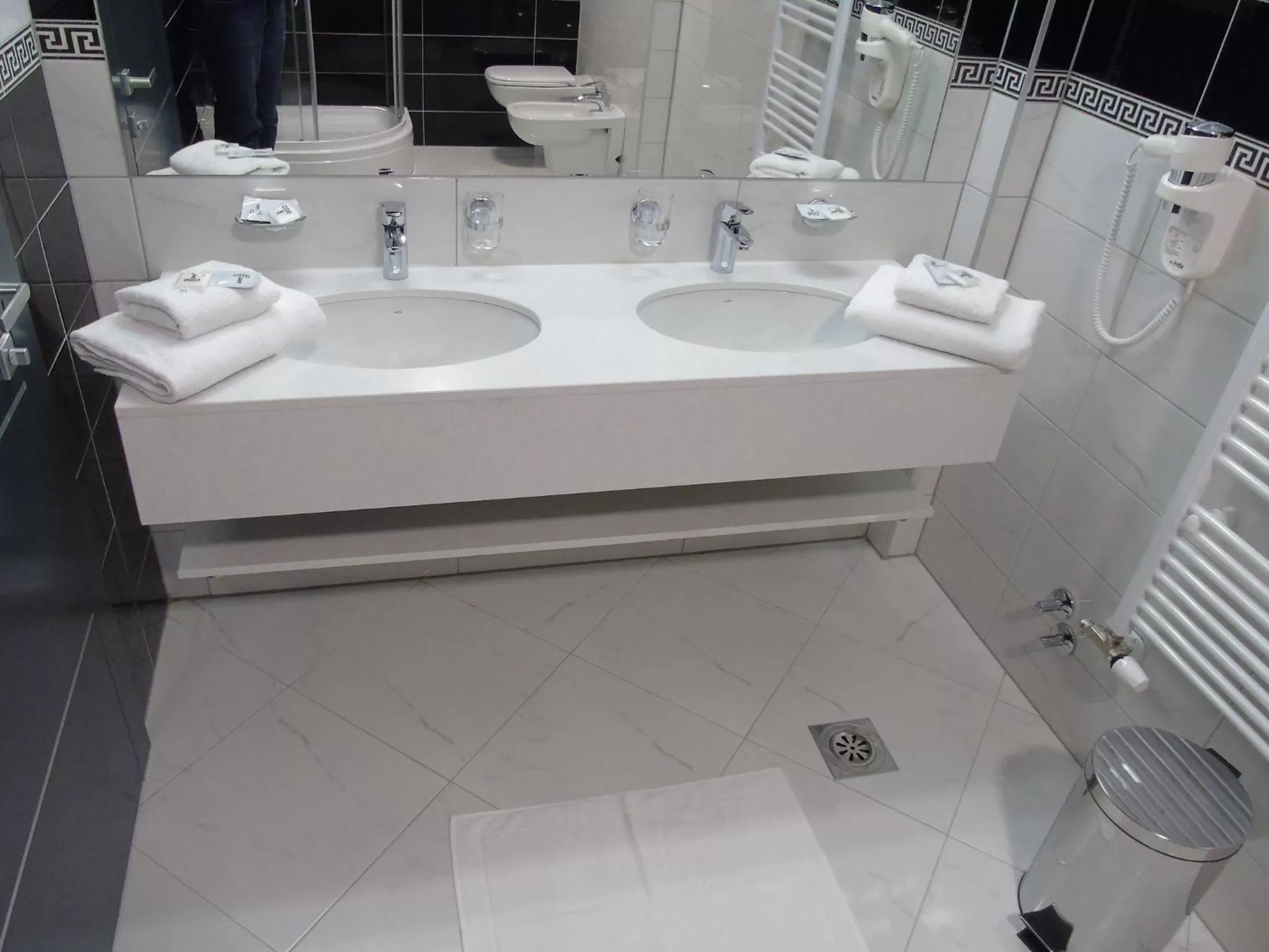 Bathroom in Motel Kamenica