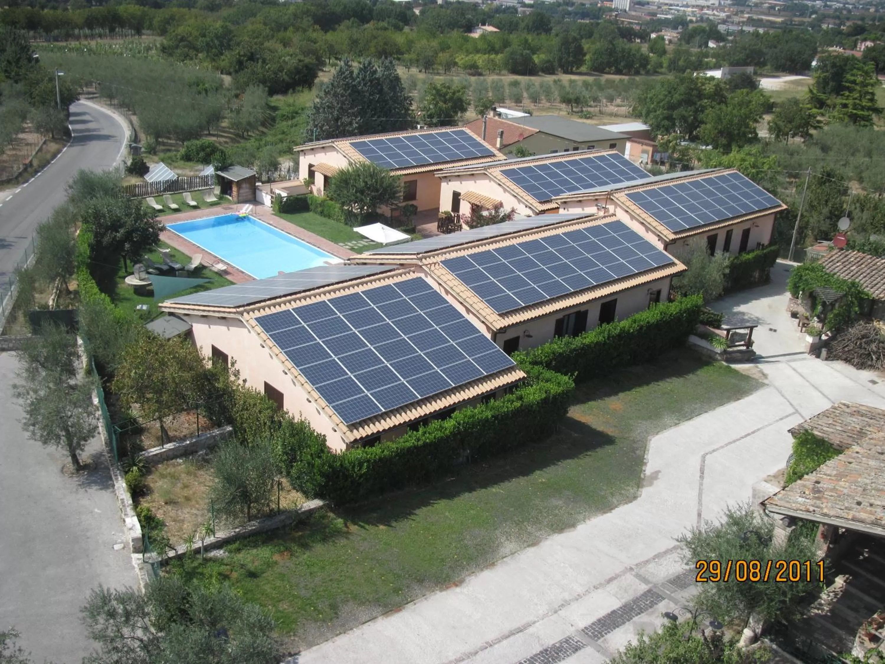 Bird's eye view in Il Borgo Dell'Ulivo