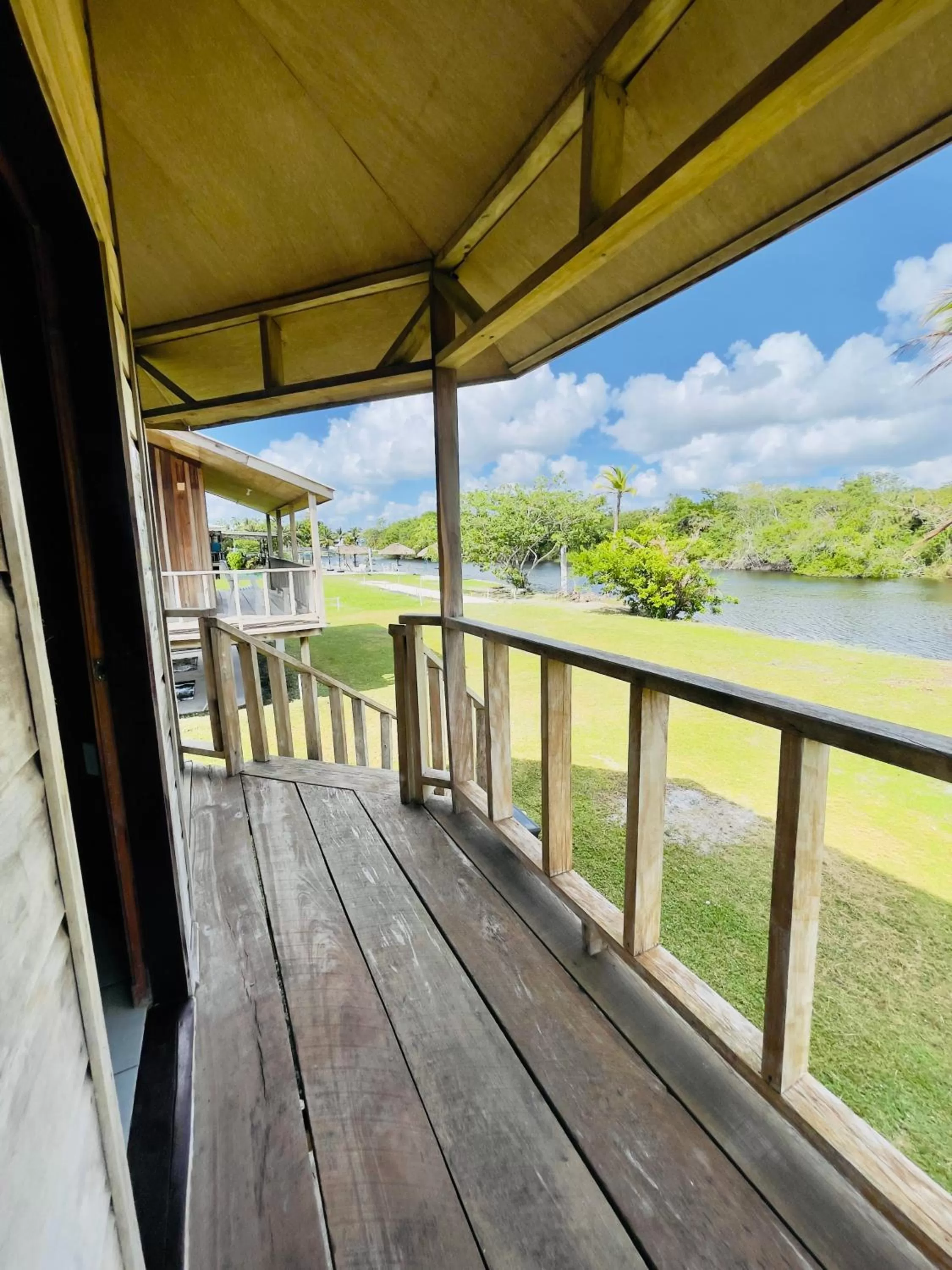 Patio, Balcony/Terrace in Lamanai Riverside Retreat