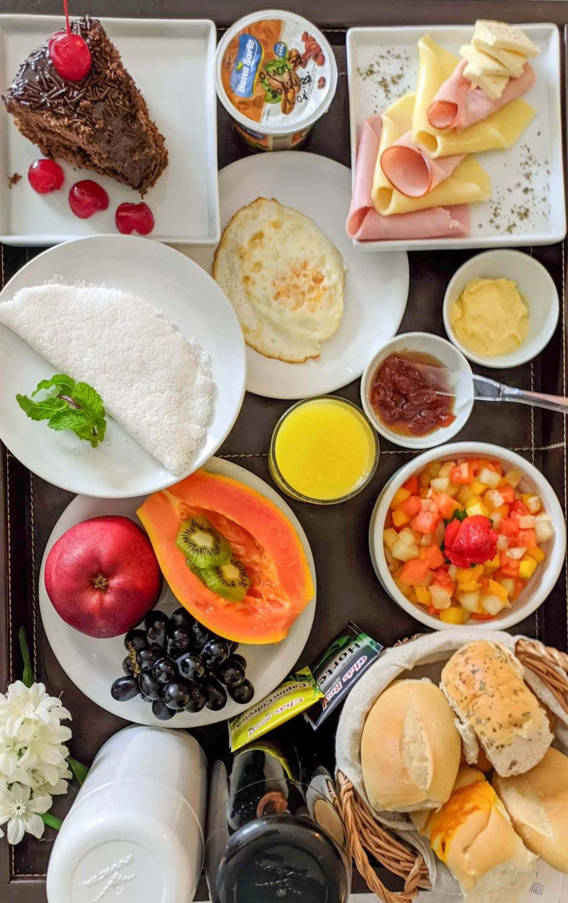 Food in Reymar Hotel Maceió