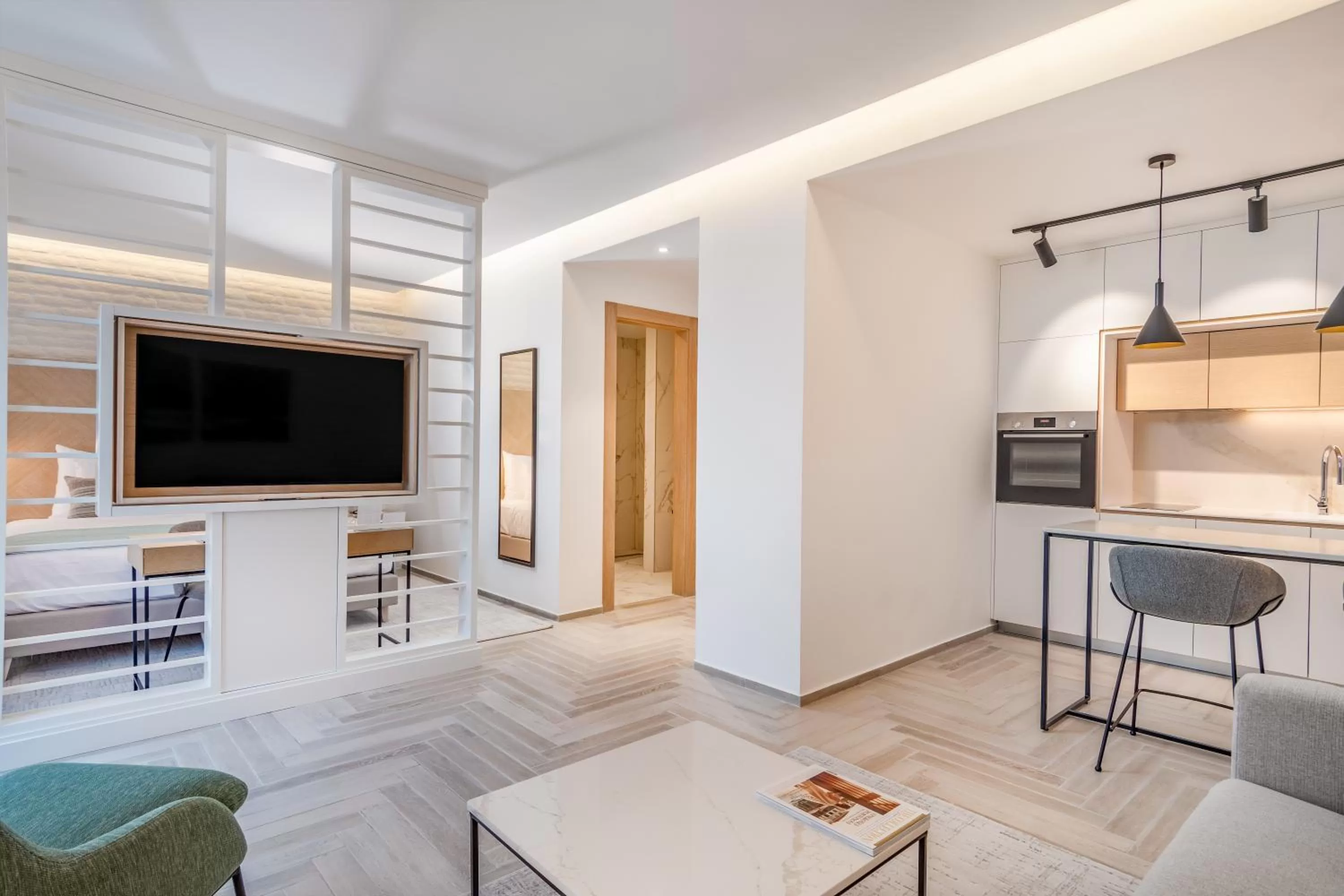 Living room in Lazure Hotel & Marina