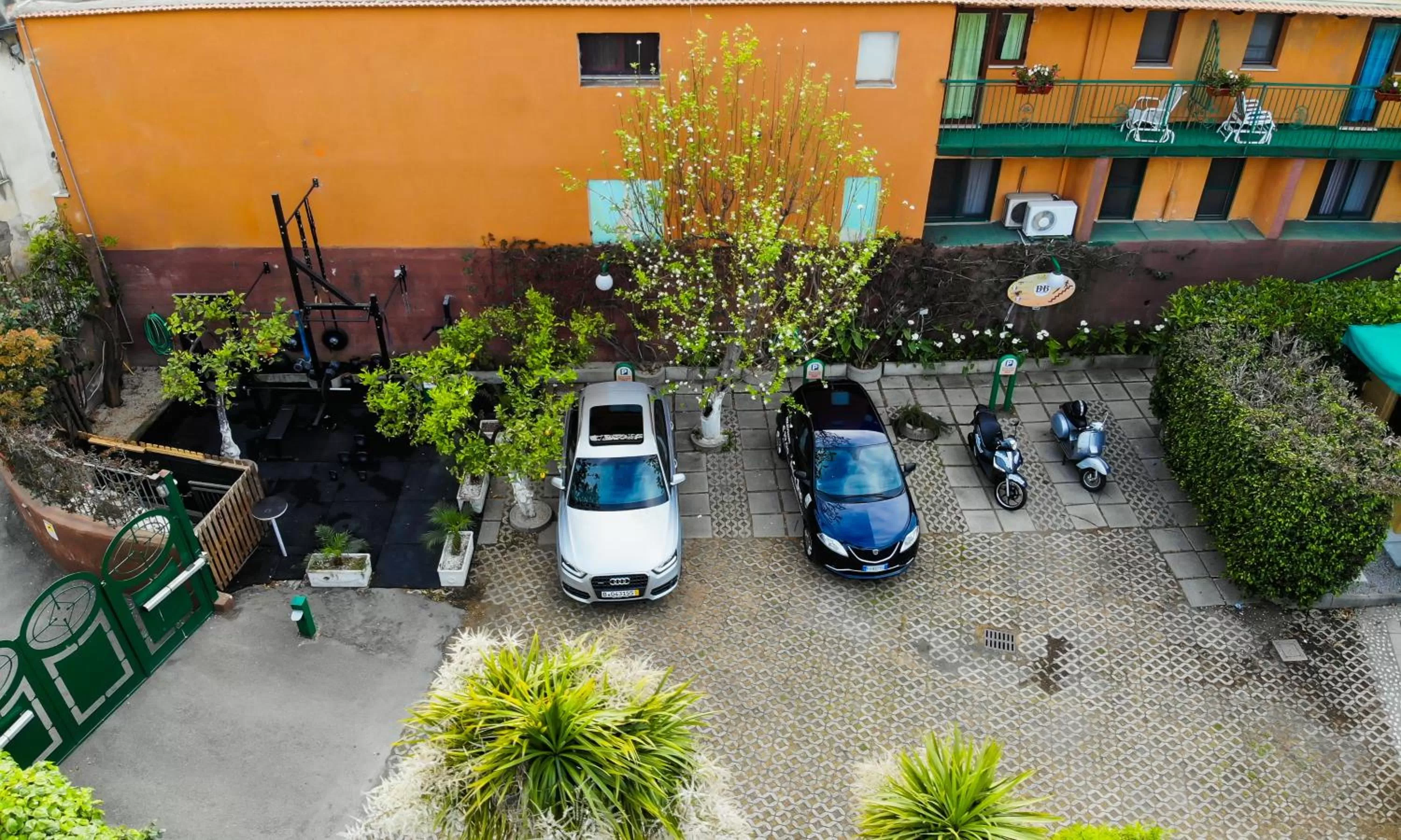 Garden in Villa Rocla guest house Pompei