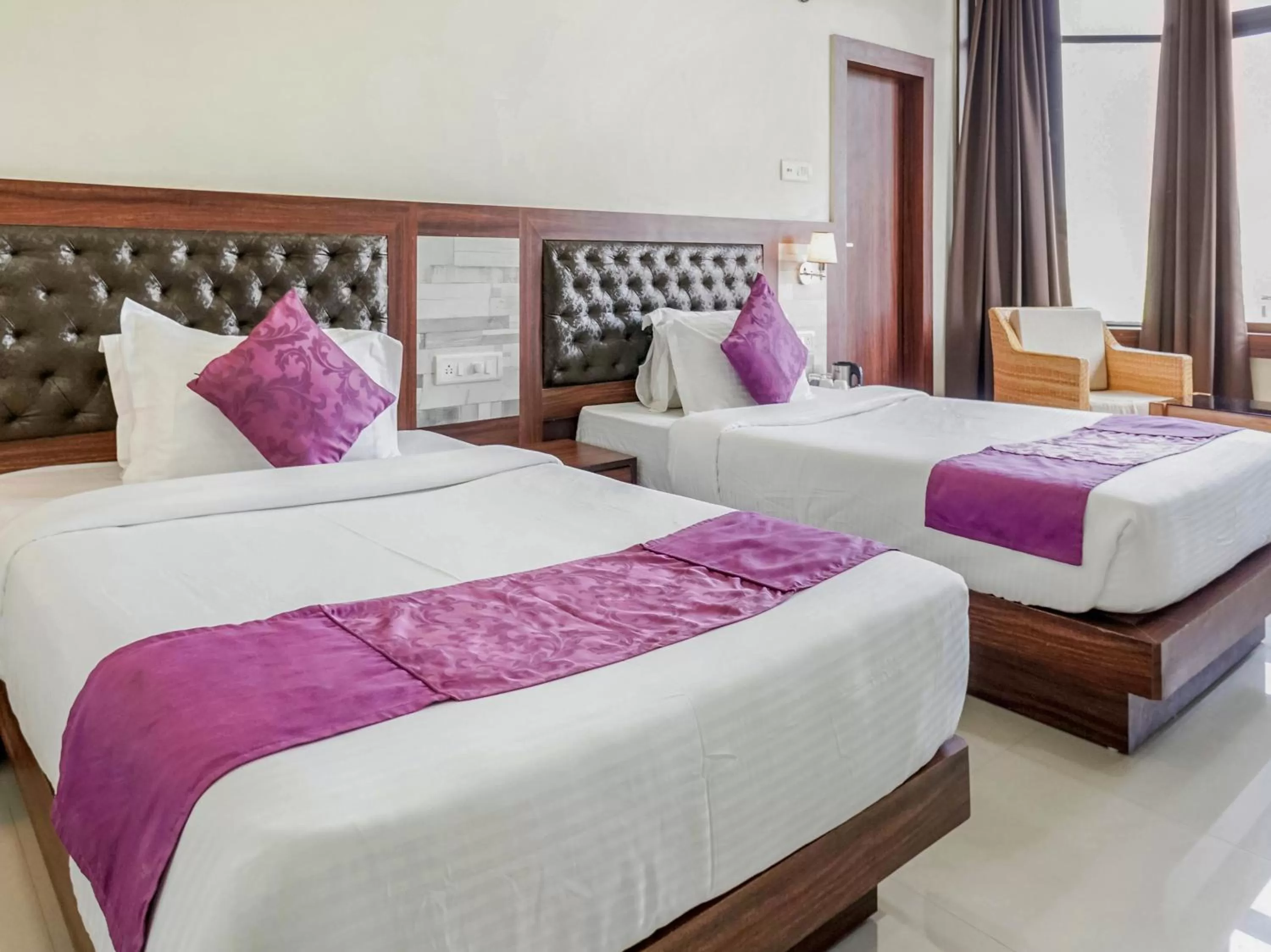 Bedroom, Bed in Pemaling Lords Eco Inn Guwahati