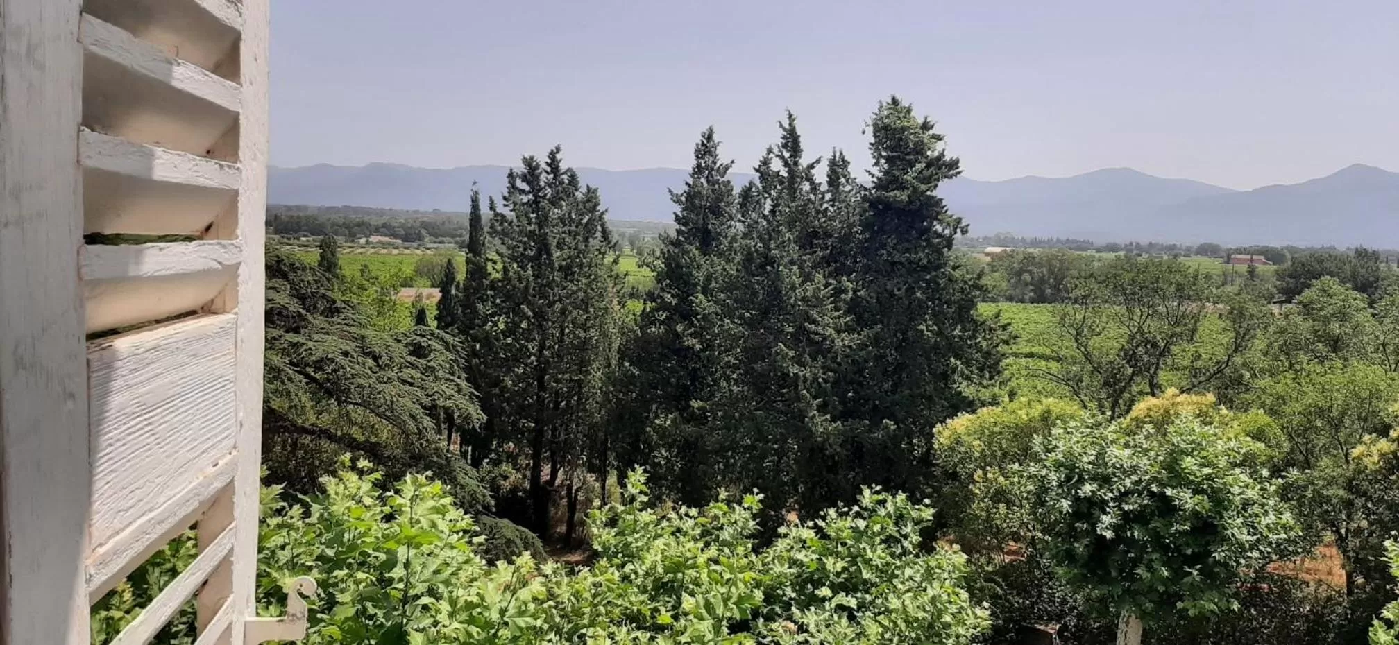 Garden view in Bed and Breakfast La Grande Lauzade