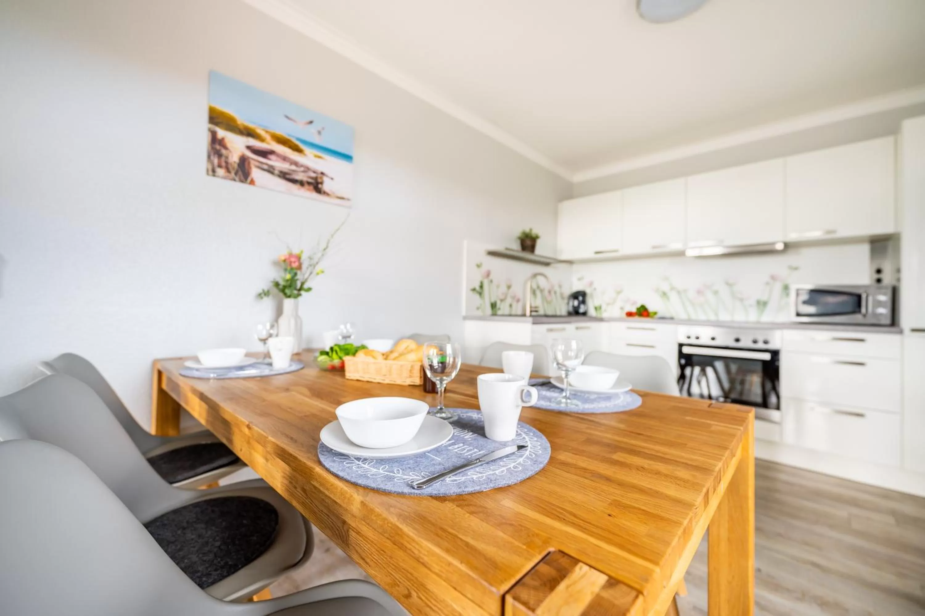 Dining Area in Haus Ferienglück Sauna im Haus