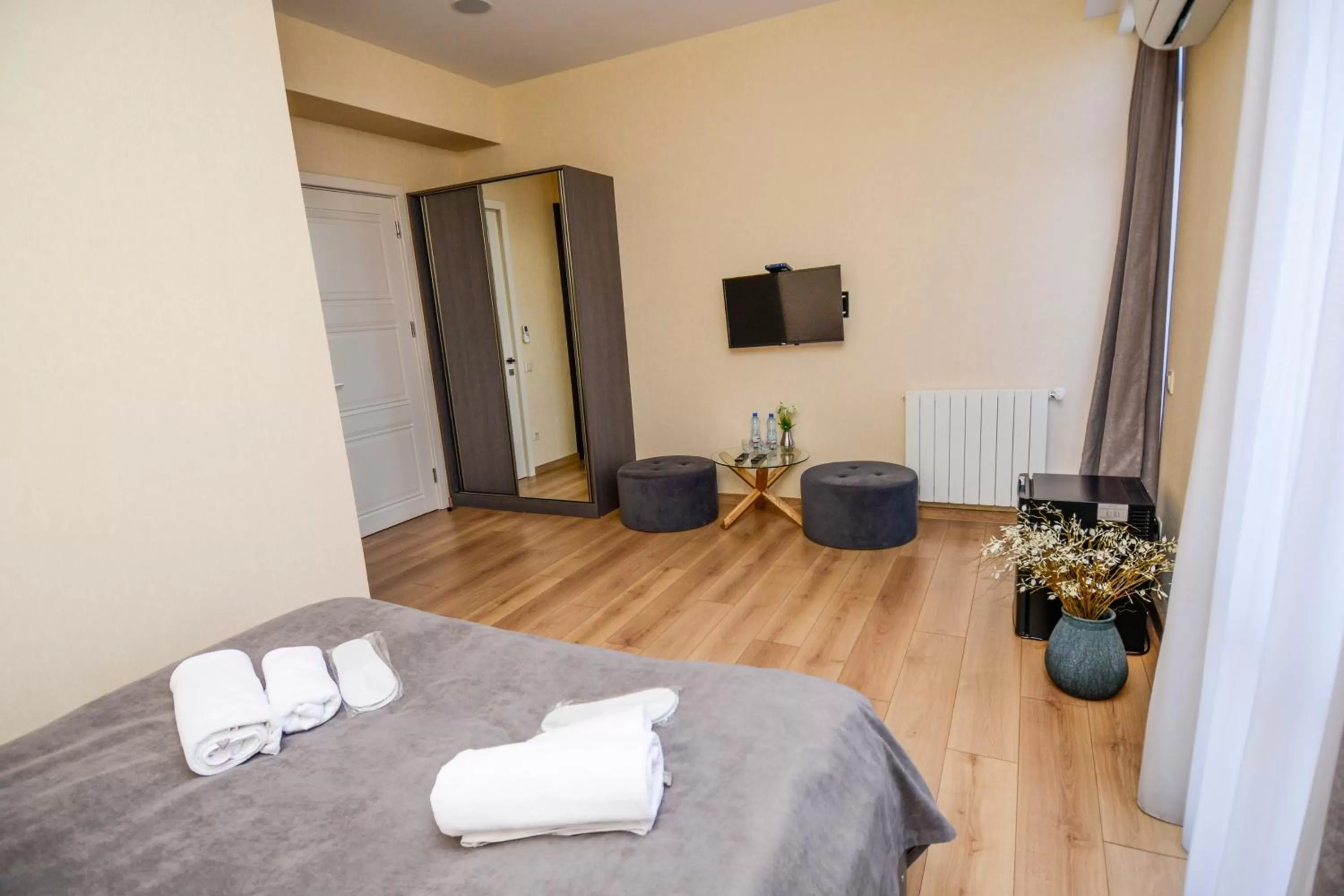 Bed in Hotel Avlabari Terrace