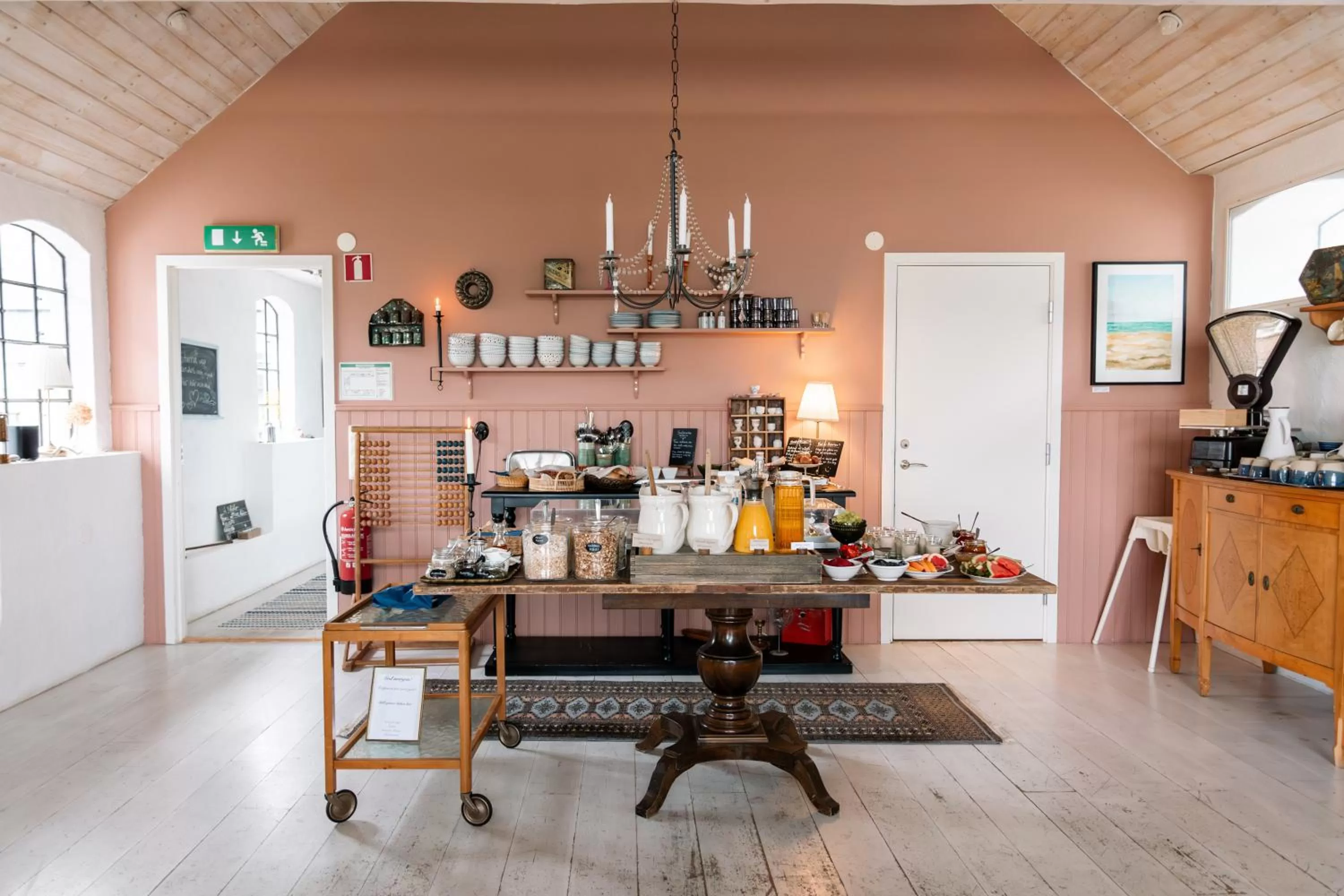 Breakfast, Kitchen/Kitchenette in Sköllengården