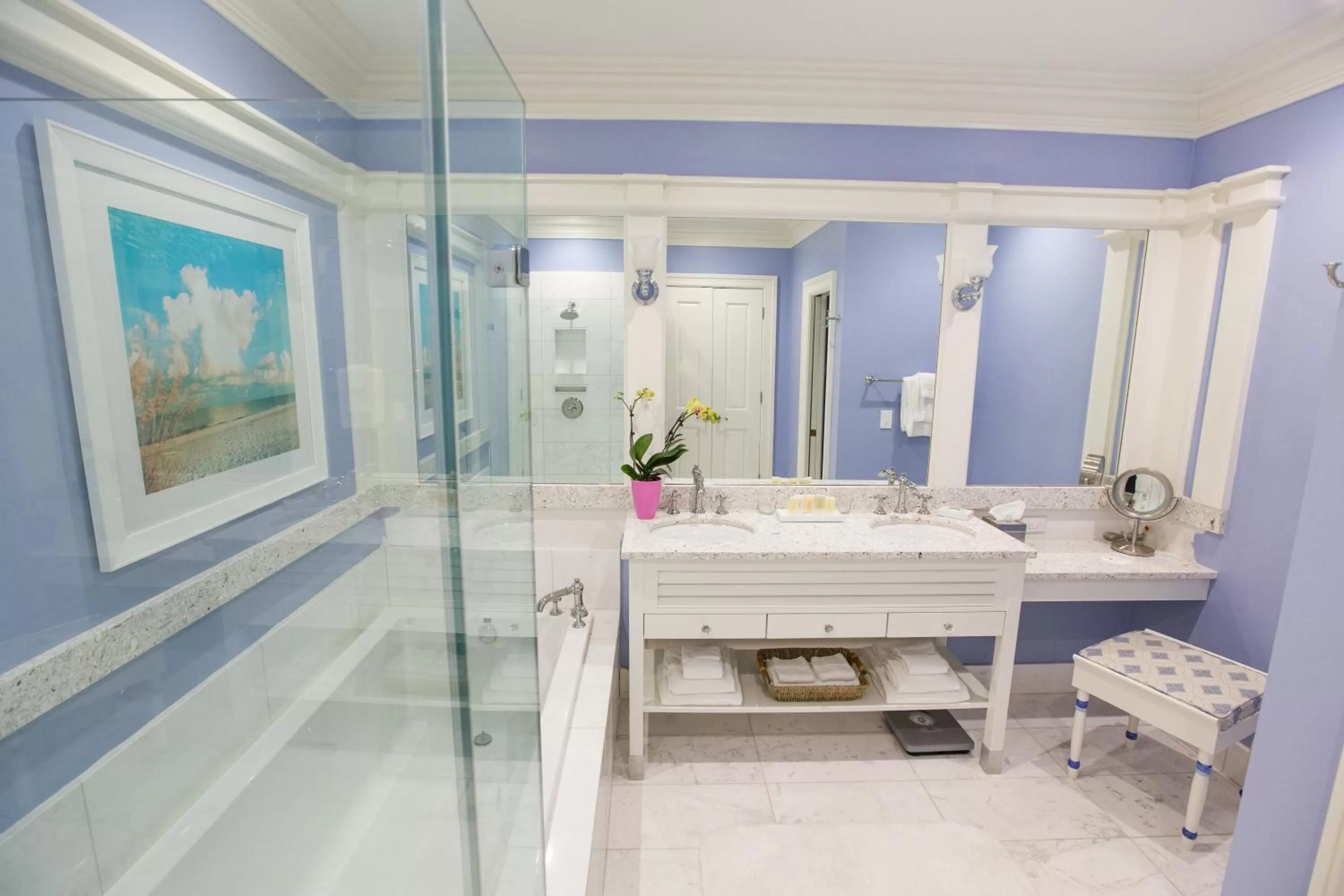Bathroom in The Beach Club at Charleston Harbor Resort and Marina