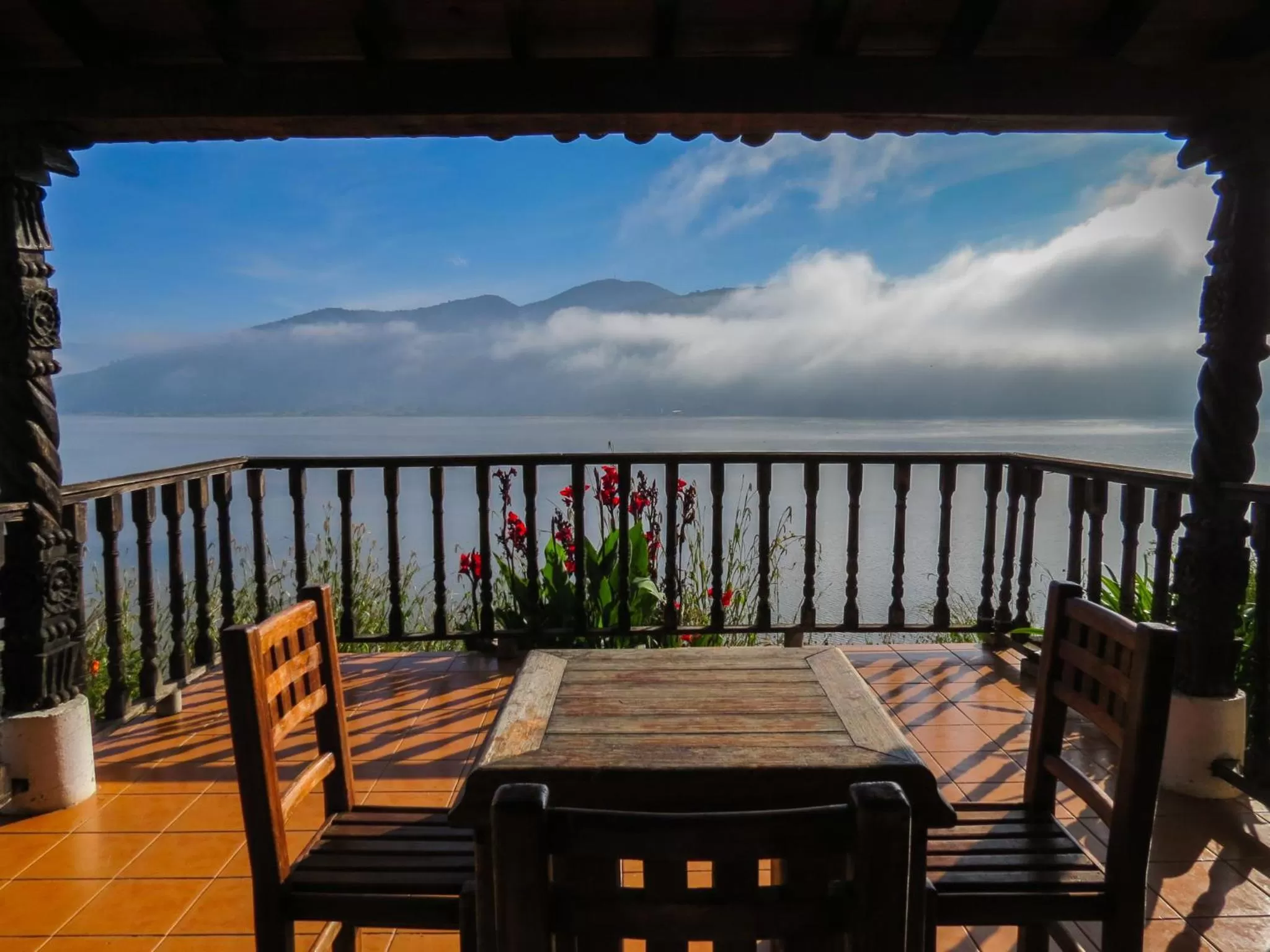 Balcony/Terrace in Cabañas Yunuén by Rotamundos