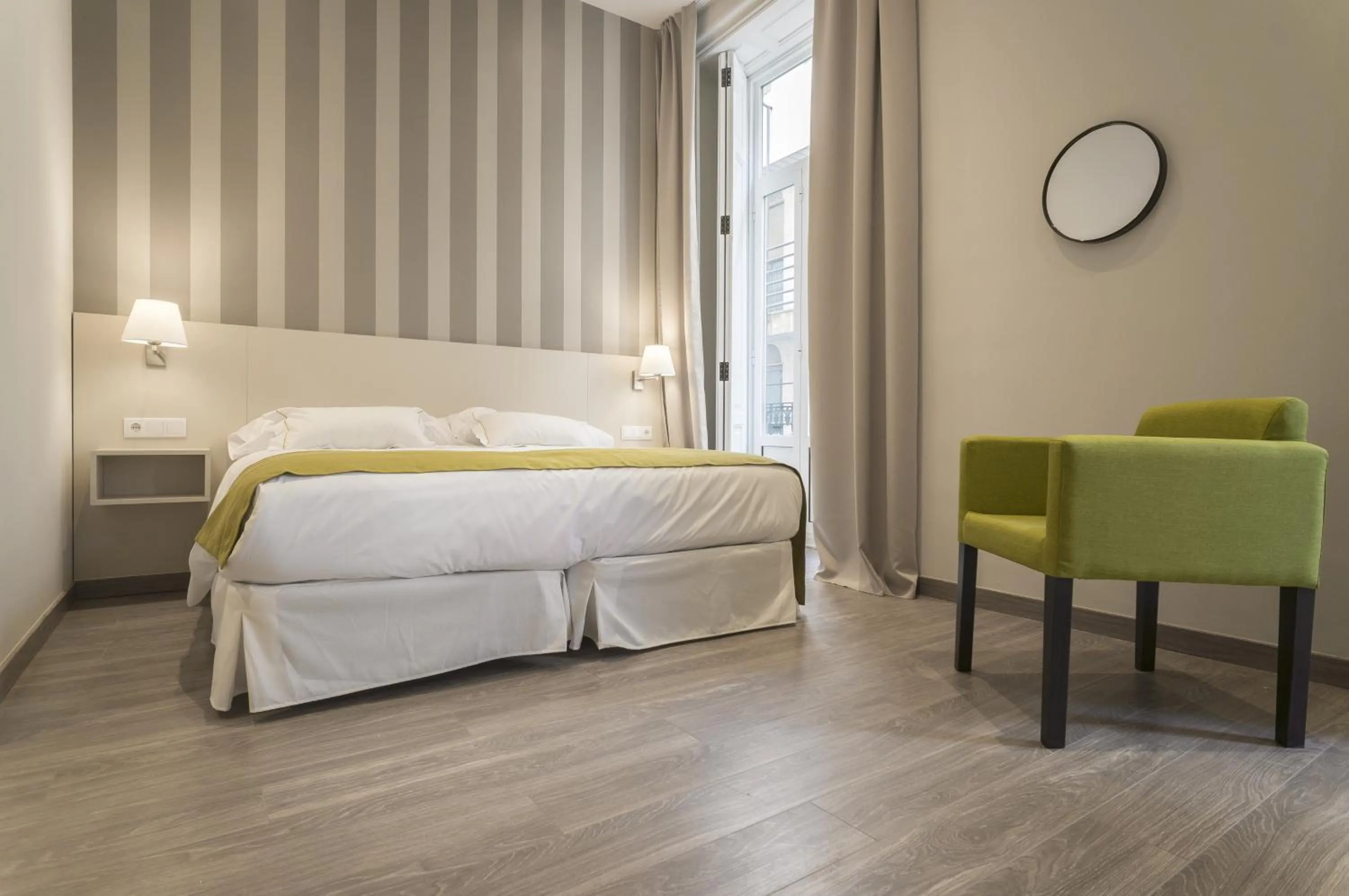 Bed in Hotel San Lorenzo Boutique Plaza